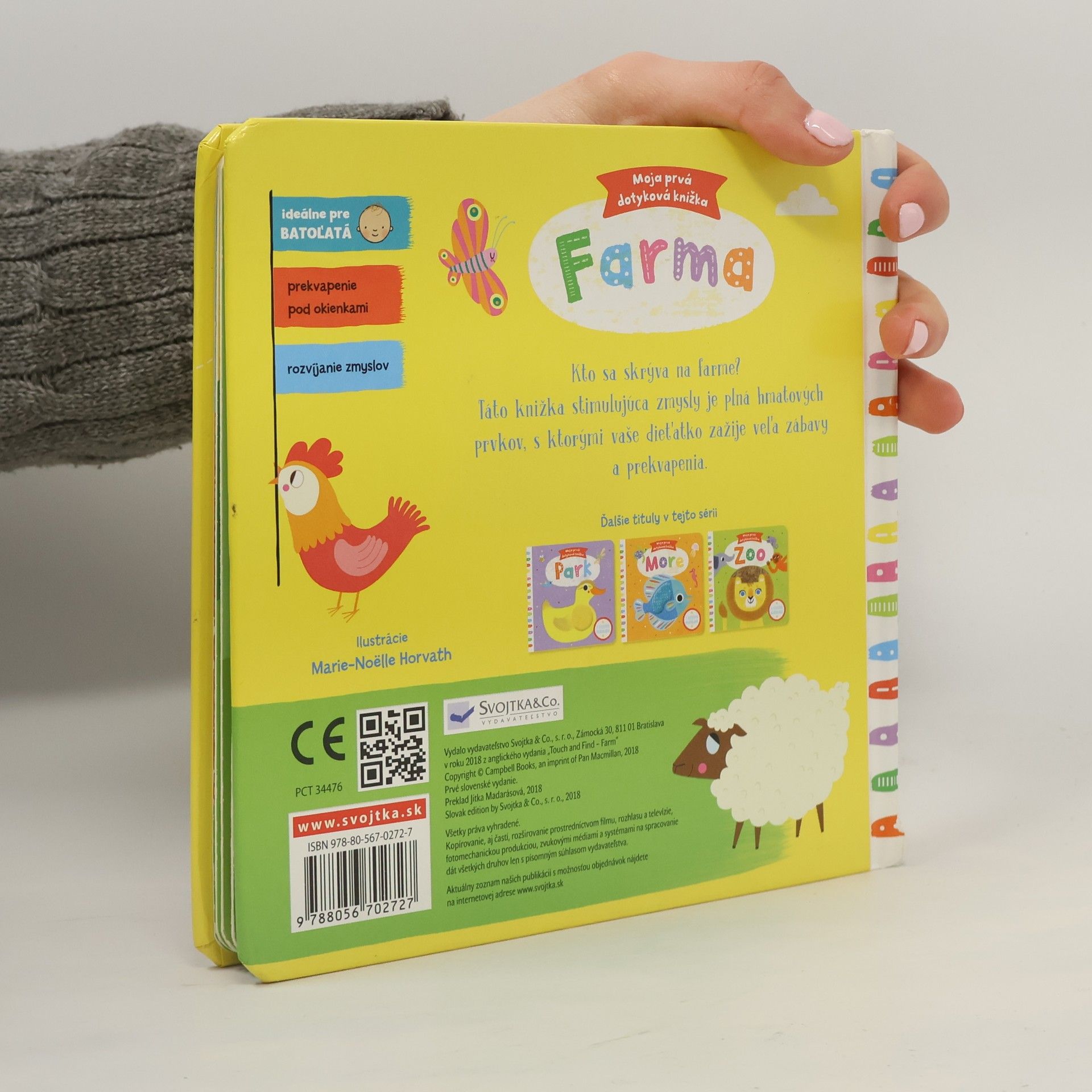 Autorenkollektiv Farma. Moja prvná dotyková knižka