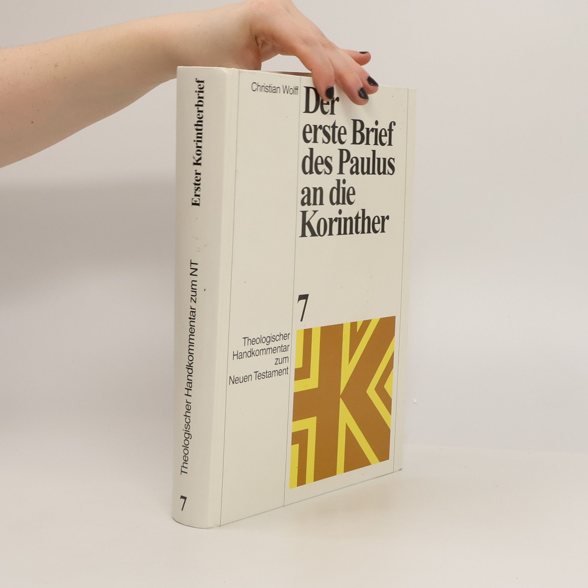 Christian Wolff Der erste Brief des Paulus an die Korinther 7