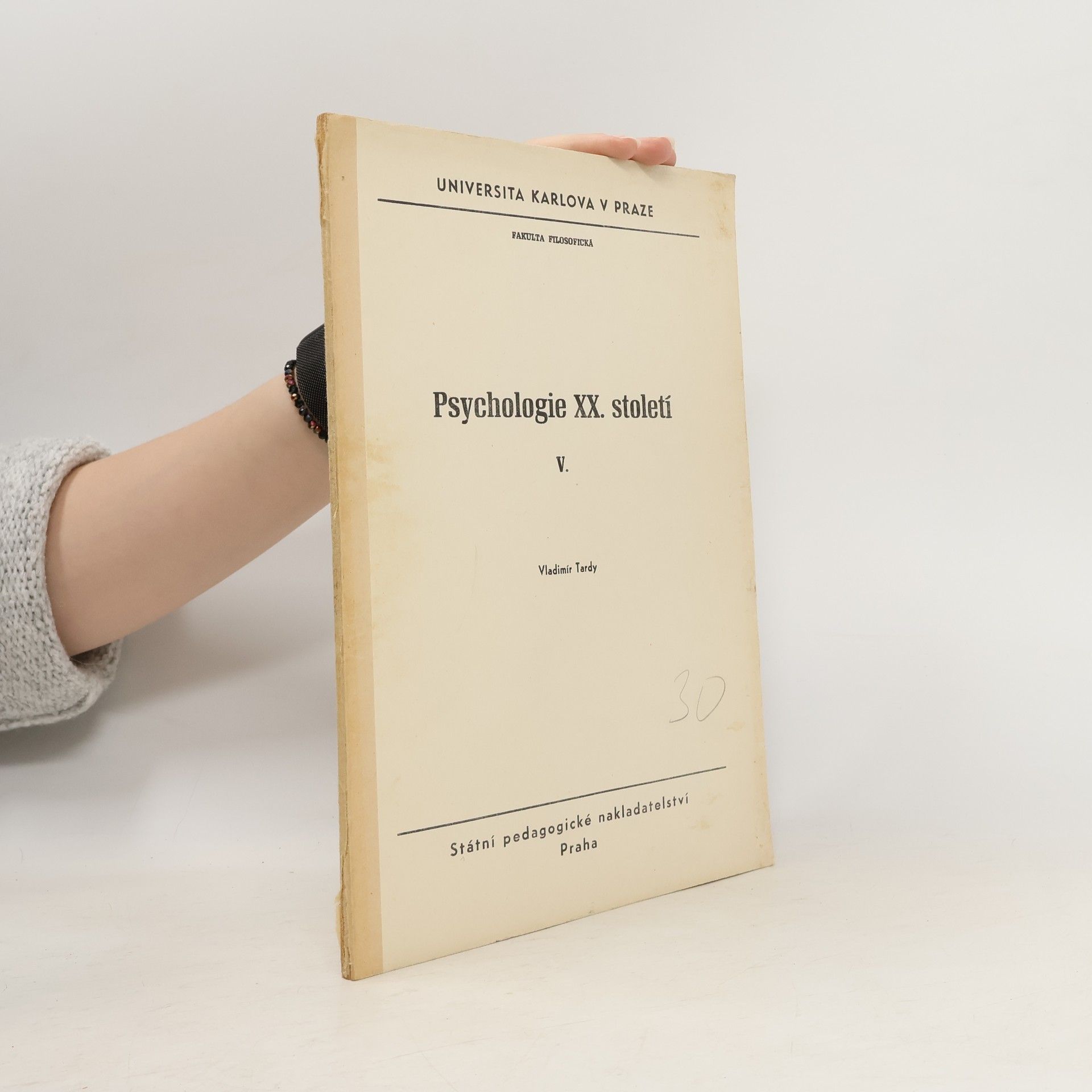 Psychologie XX. století. V