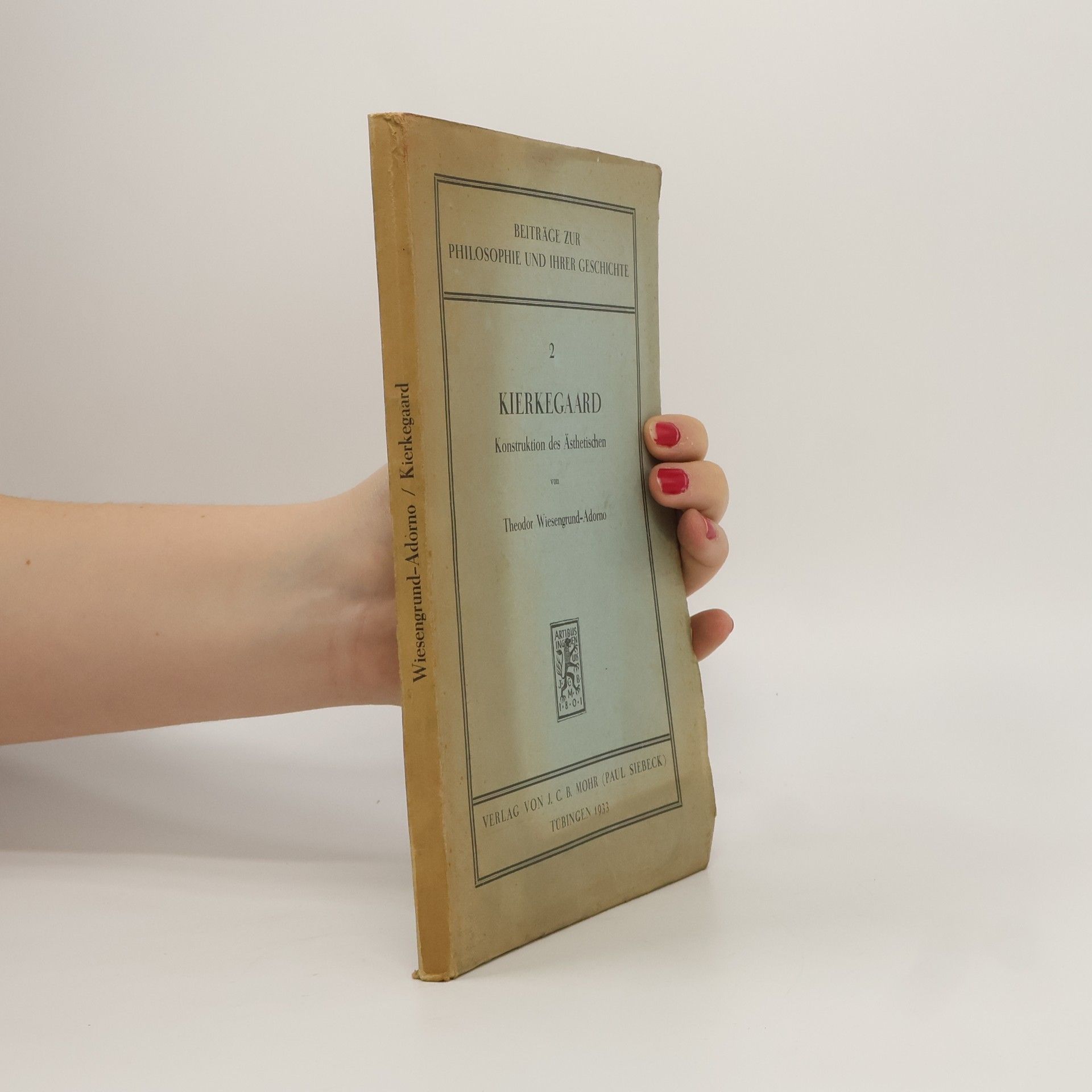Theodor W. Adorno Kierkegaard 2