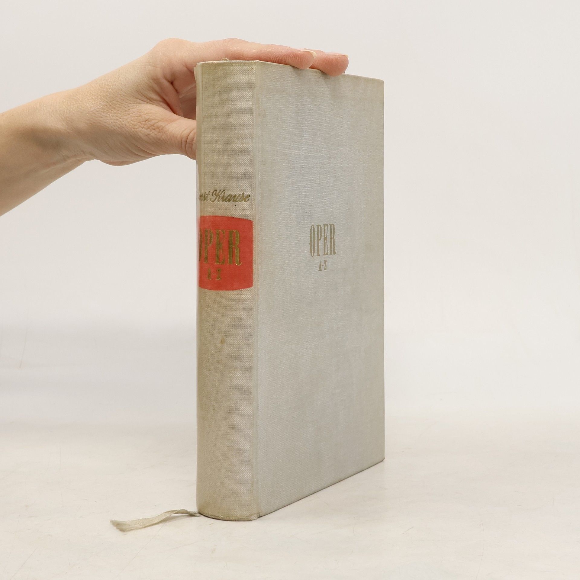 Ernst Krause Oper von A-Z