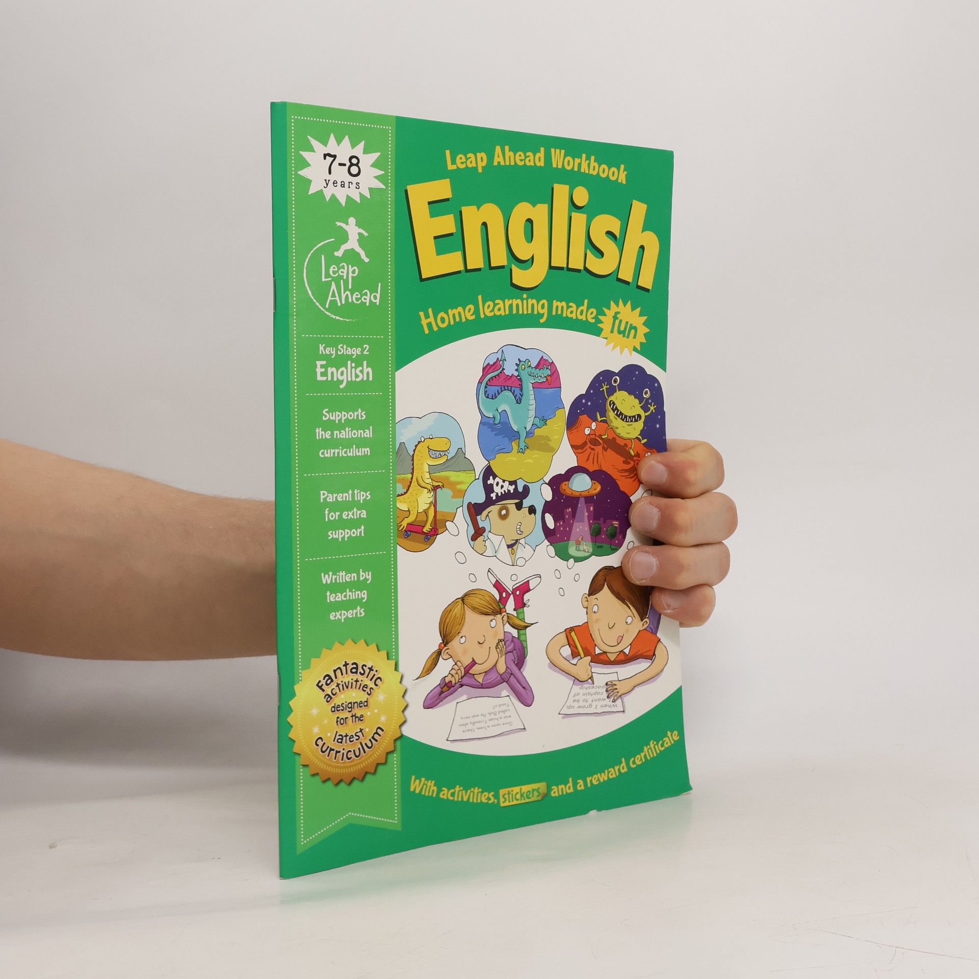 Kolektív autorov Leap Ahead Workbook English 7-8 Years