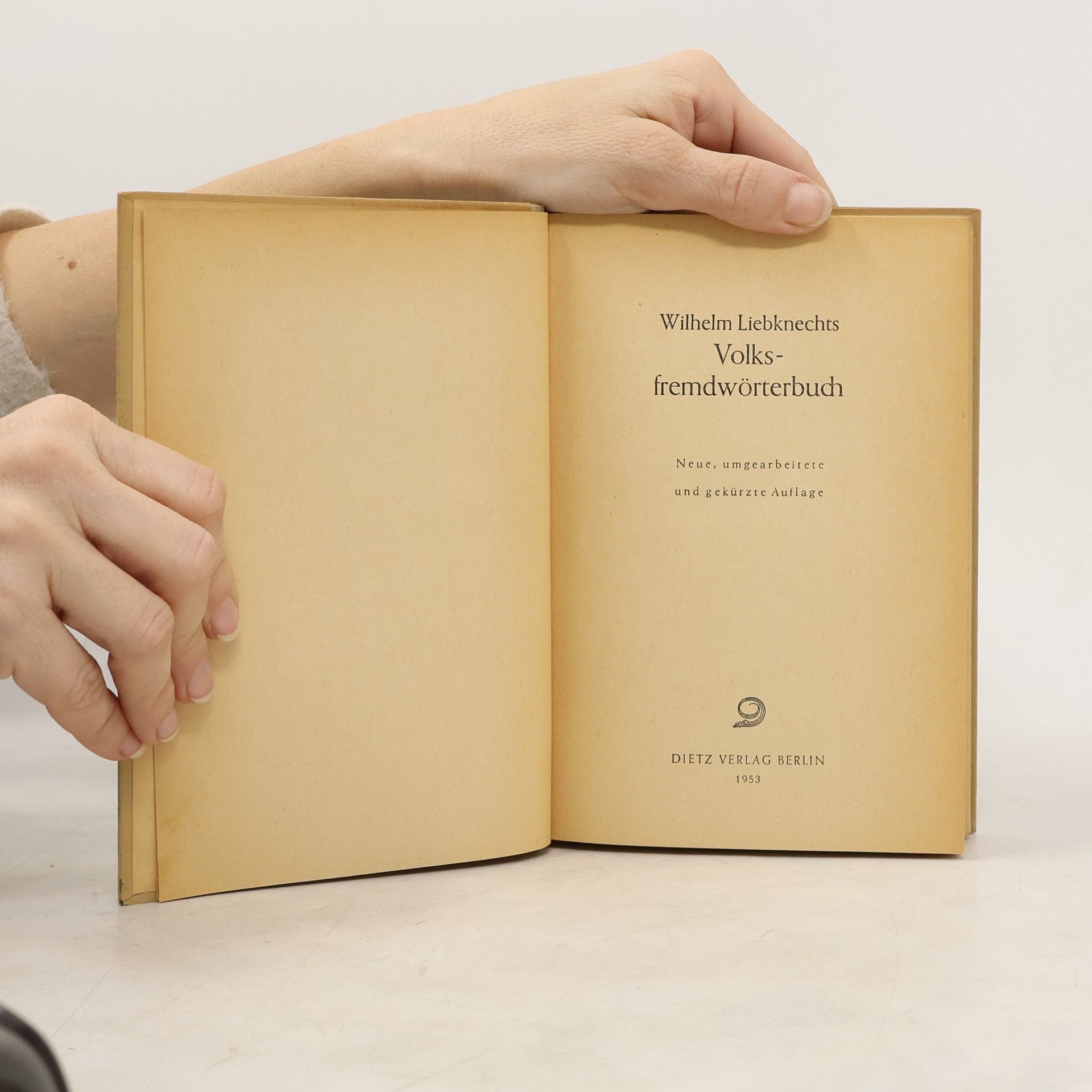 Wilhelm Liebknecht Wilhelm Liebknechts Volksfremdwörterbuch