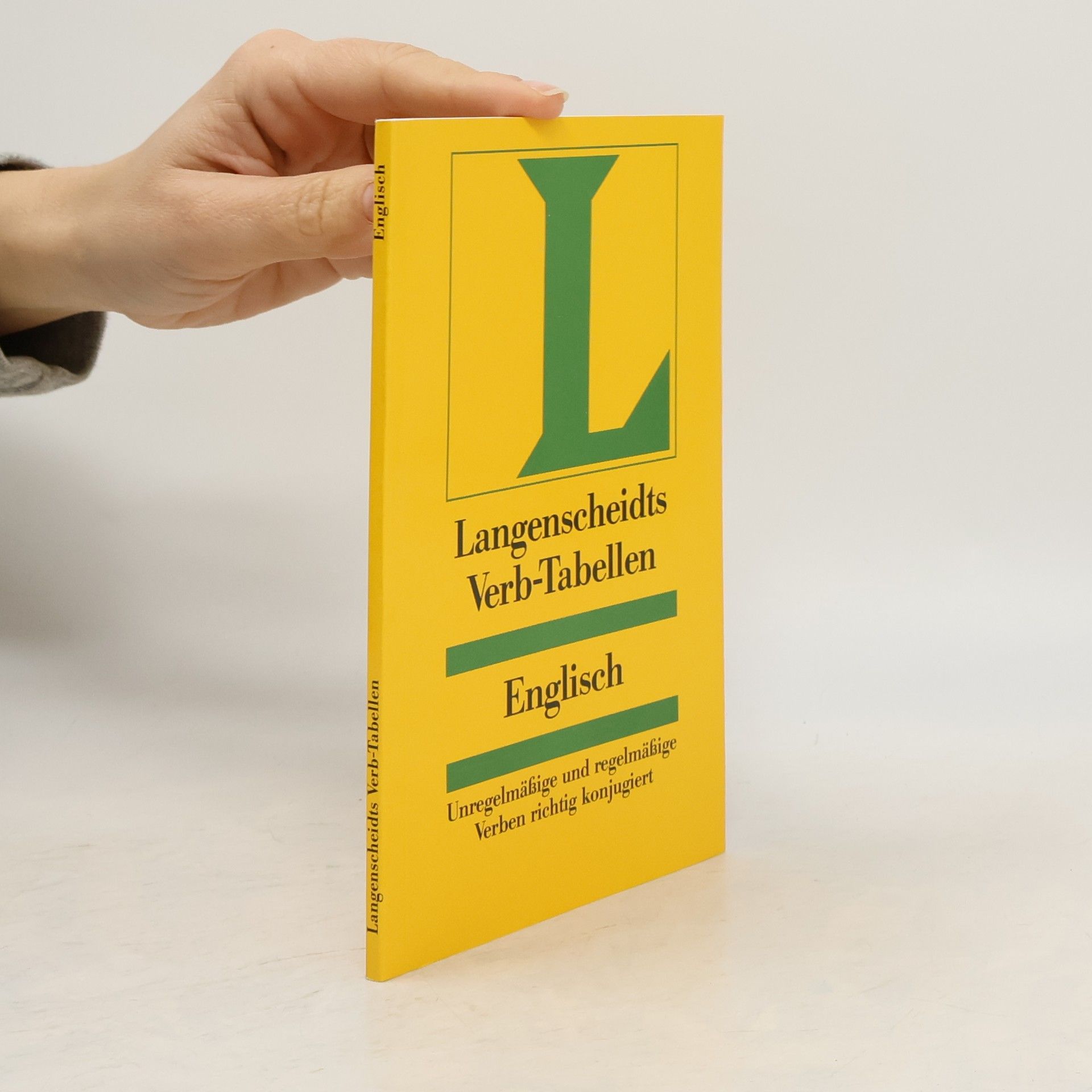 Kolektív autorov Langenscheidts Verb-Tabellen. Englisch