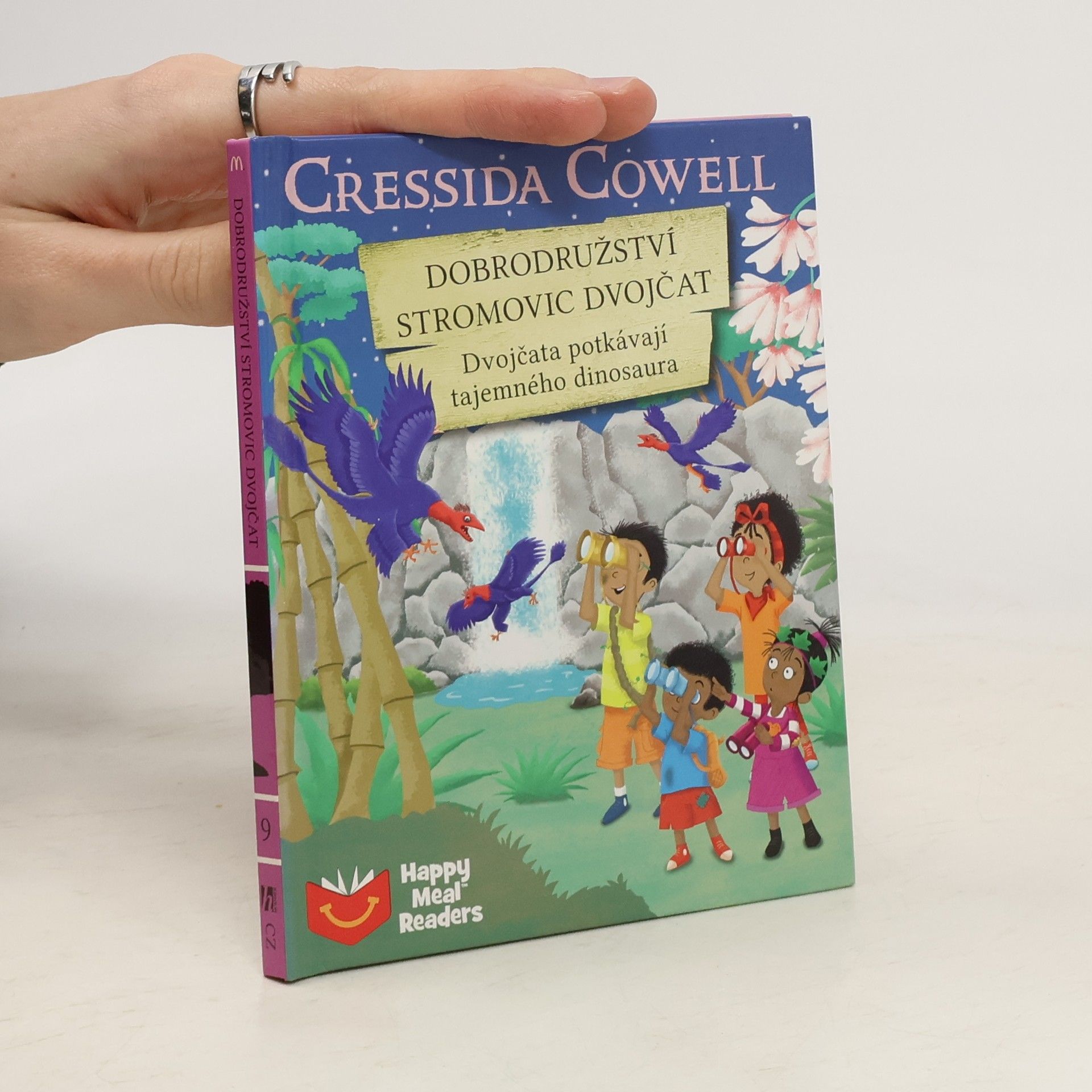 Cressida Cowell Dobrodružství Stromovic dvojčat: Dvojčata potkávají tajemného dinosaura