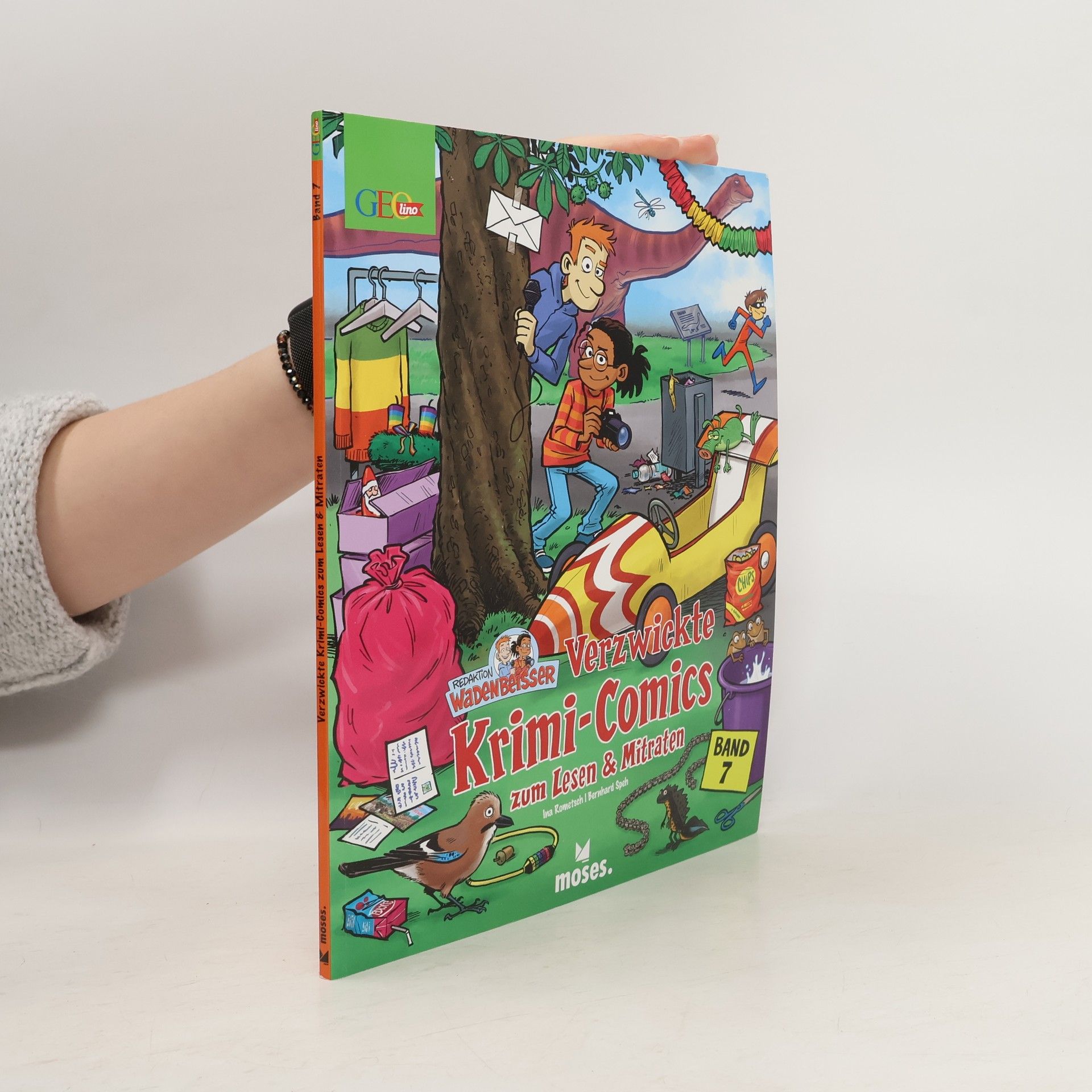 Ina Rometsch Verzwickte Krimi-Comics zum Lesen & Mitraten