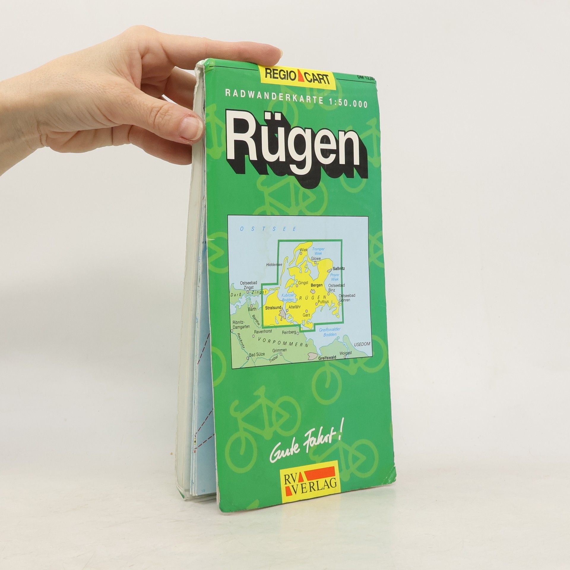 Kolektiv autorů Rügen 1 : 50 000. Radwanderkarte.