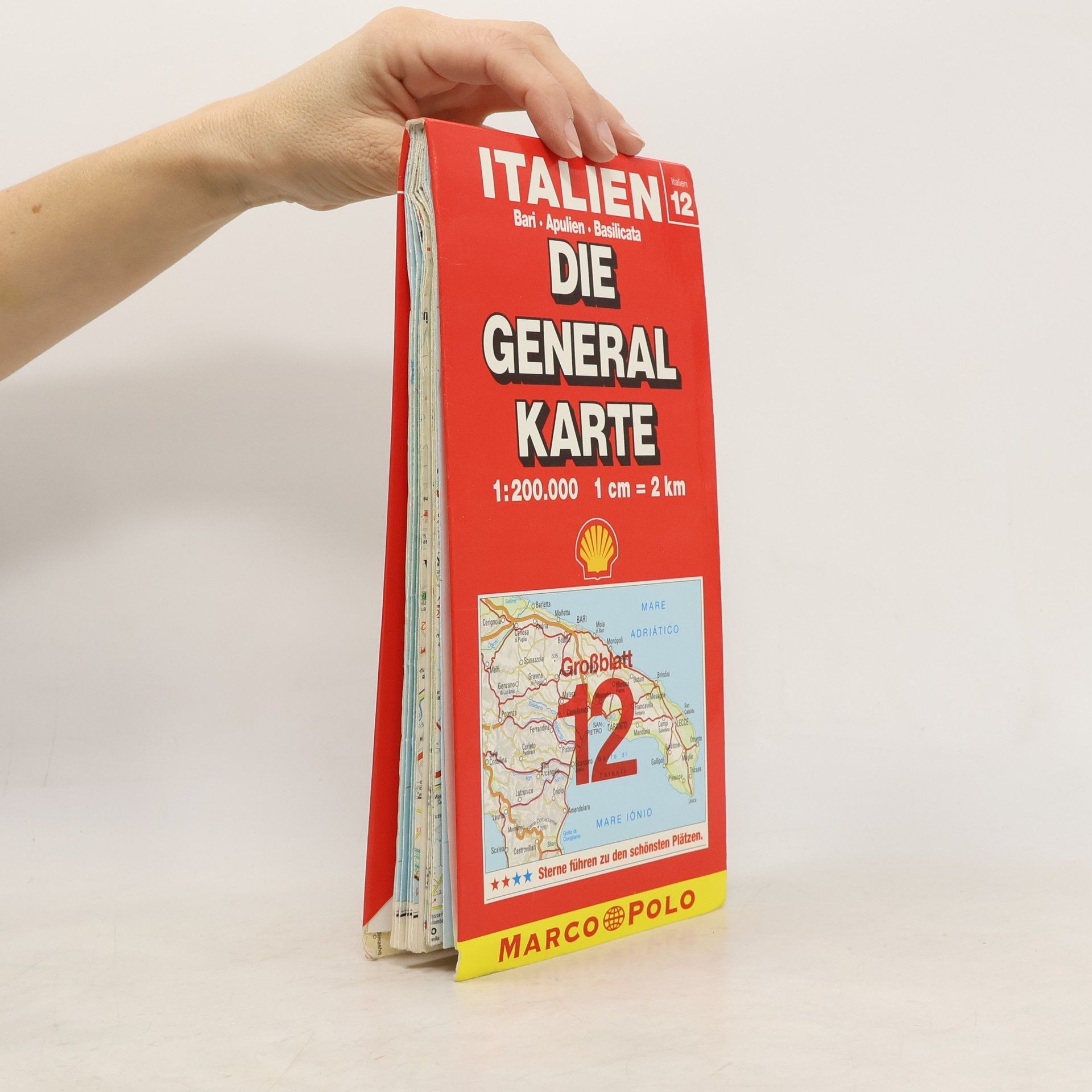 Kolektiv autorů Italien 12. Die Generalkarte. Bari, Apulien, Basilicata