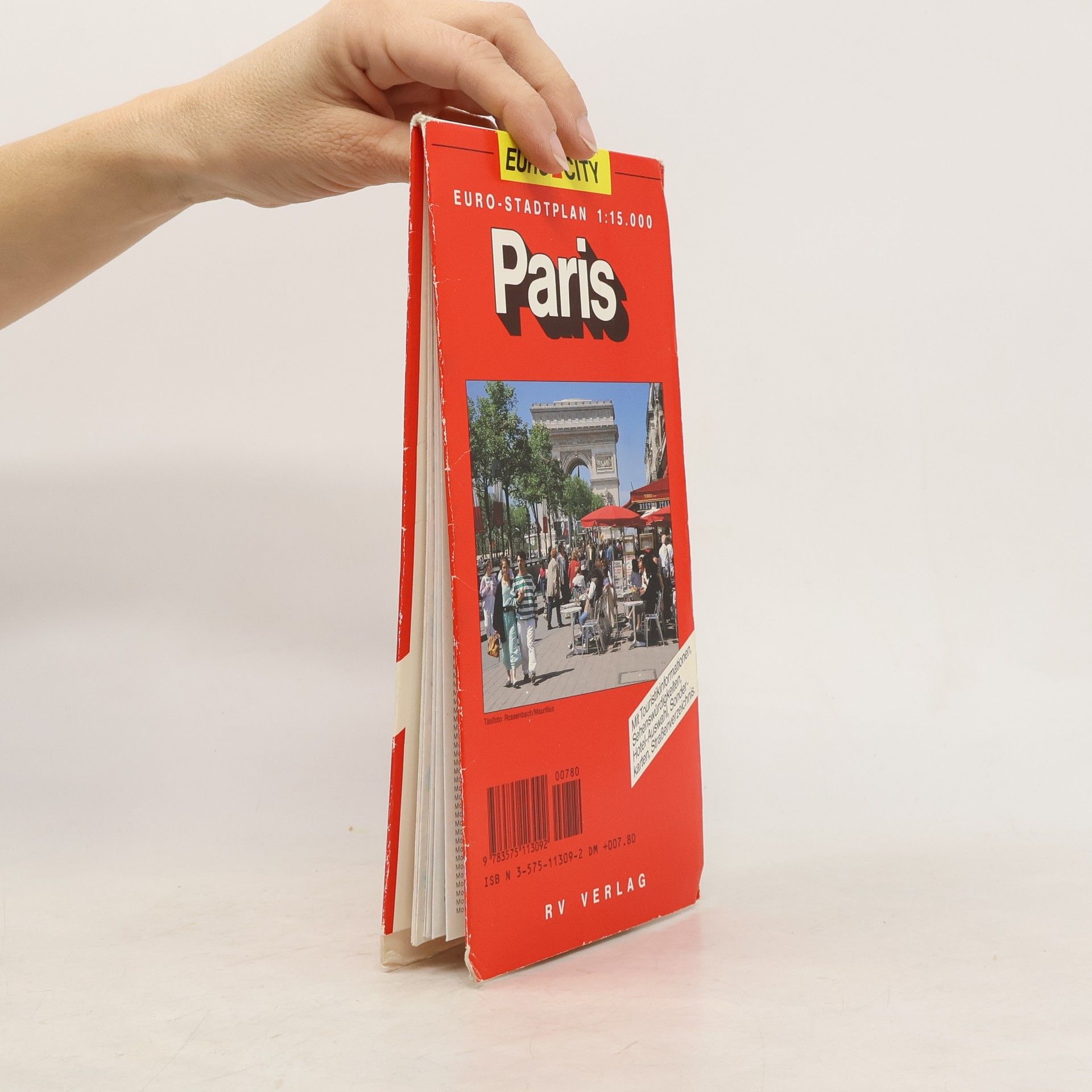 Kolektiv autorů Euro-Stadtplan 1:15.000. Paris