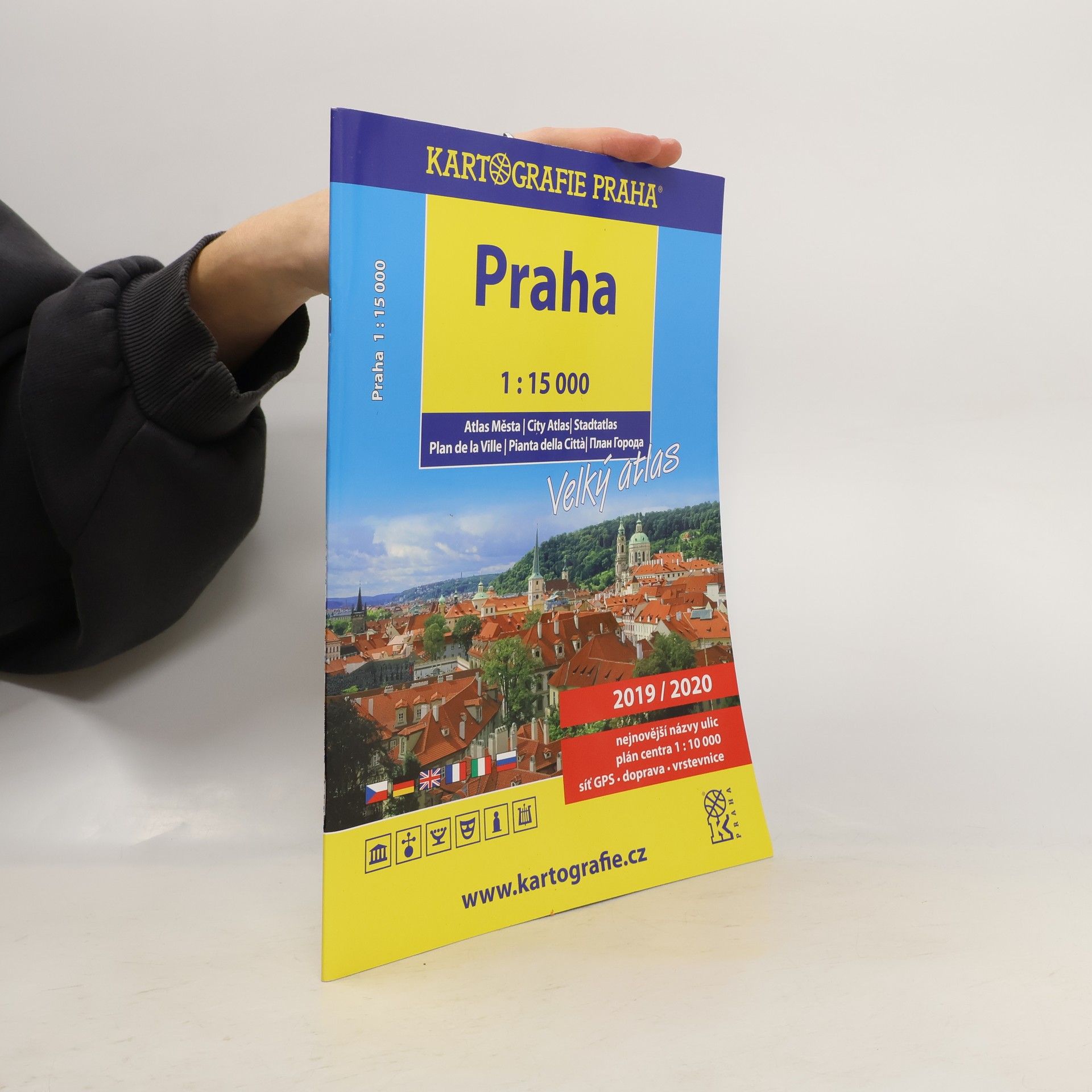 Kolektív autorov Praha – Velký atlas, 1 : 15 000