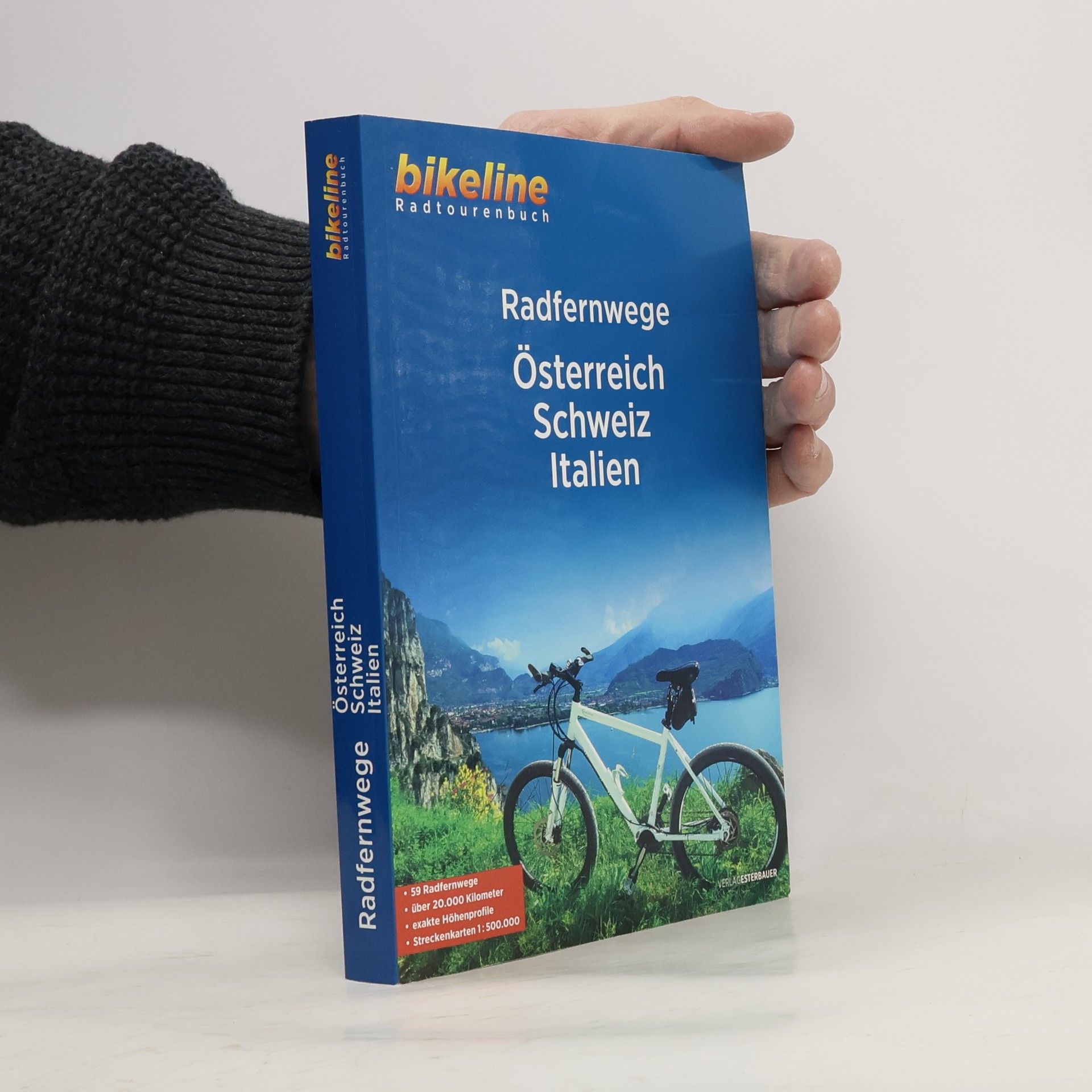 Autorenkollektiv bikeline Radtourenbuch: Radfernwege Österreich, Schweiz, Italien