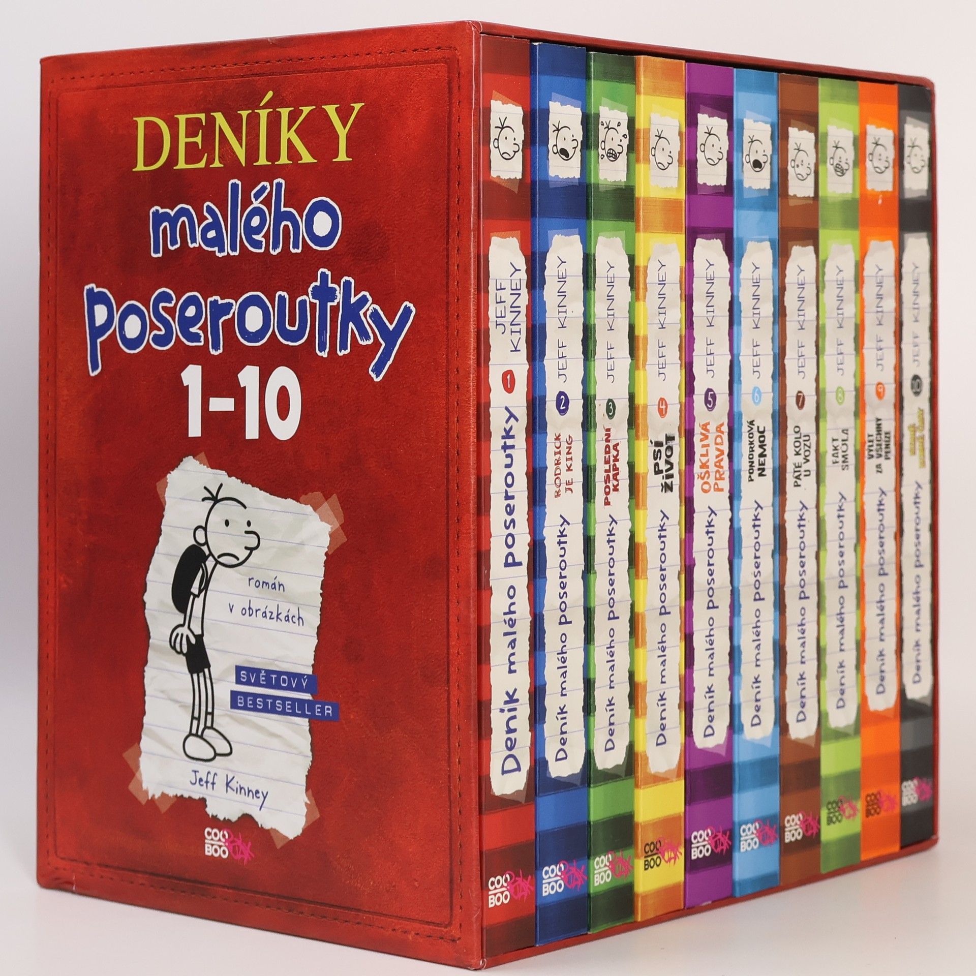 Deník malého poseroutky 1-10 (box)