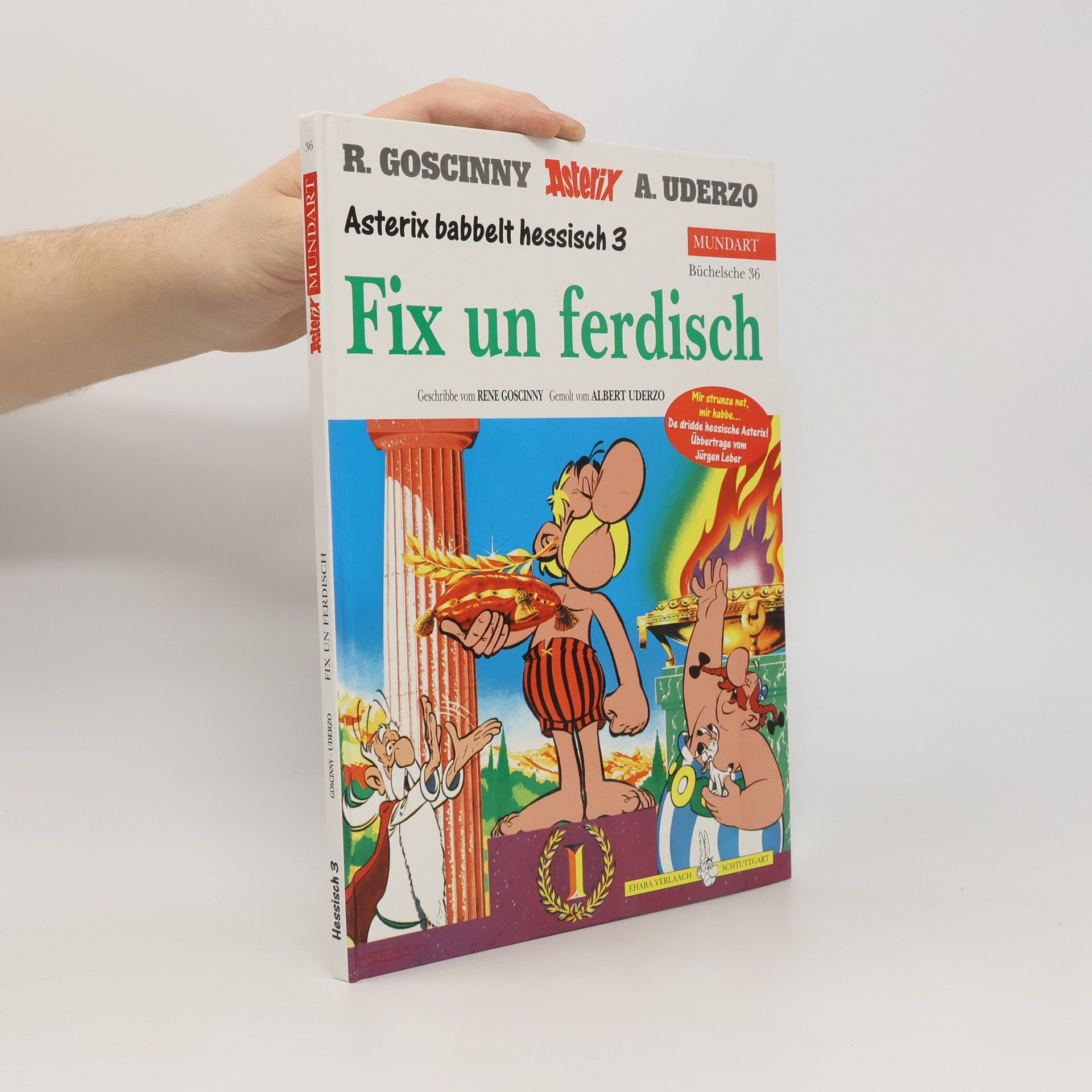 René Goscinny Asterix Mundart