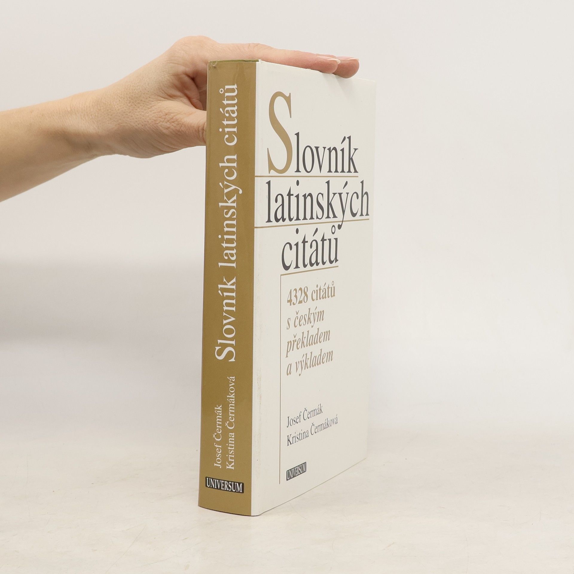 Josef Čermák Slovník latinských citátů