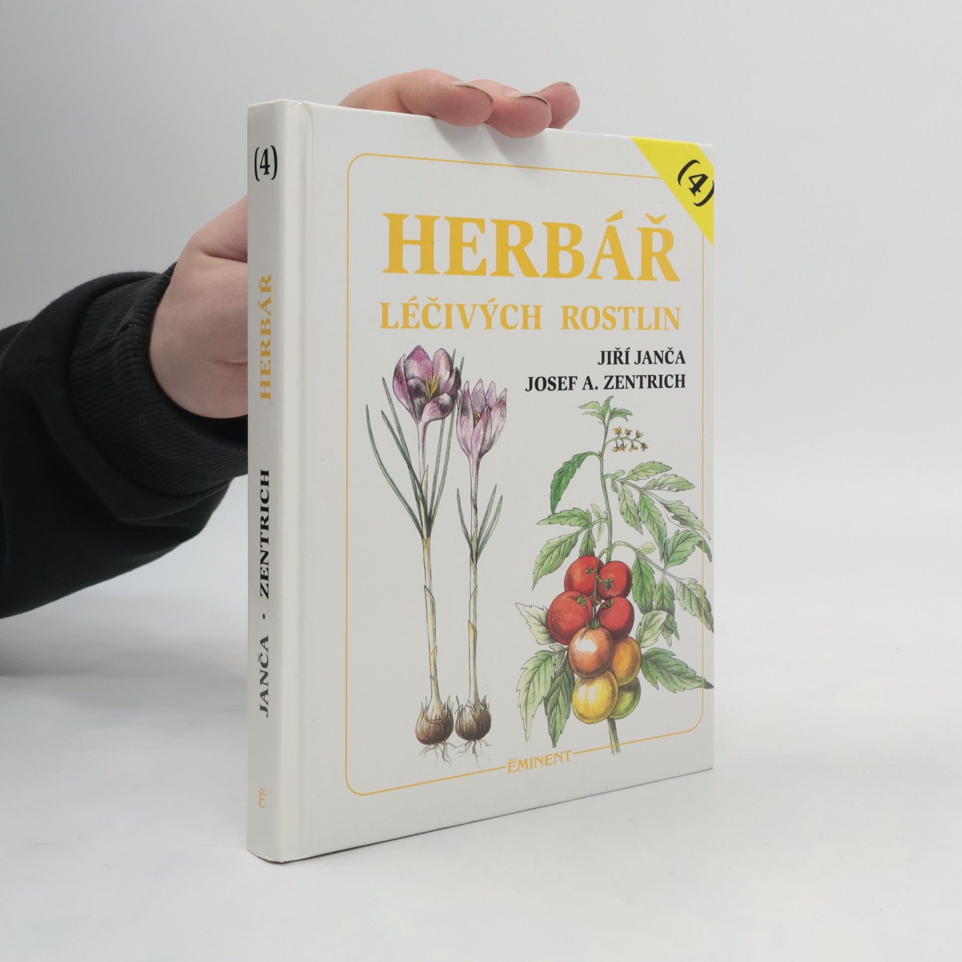 Josef Antonín Zentrich Herbář léčivých rostlin. 4. díl
