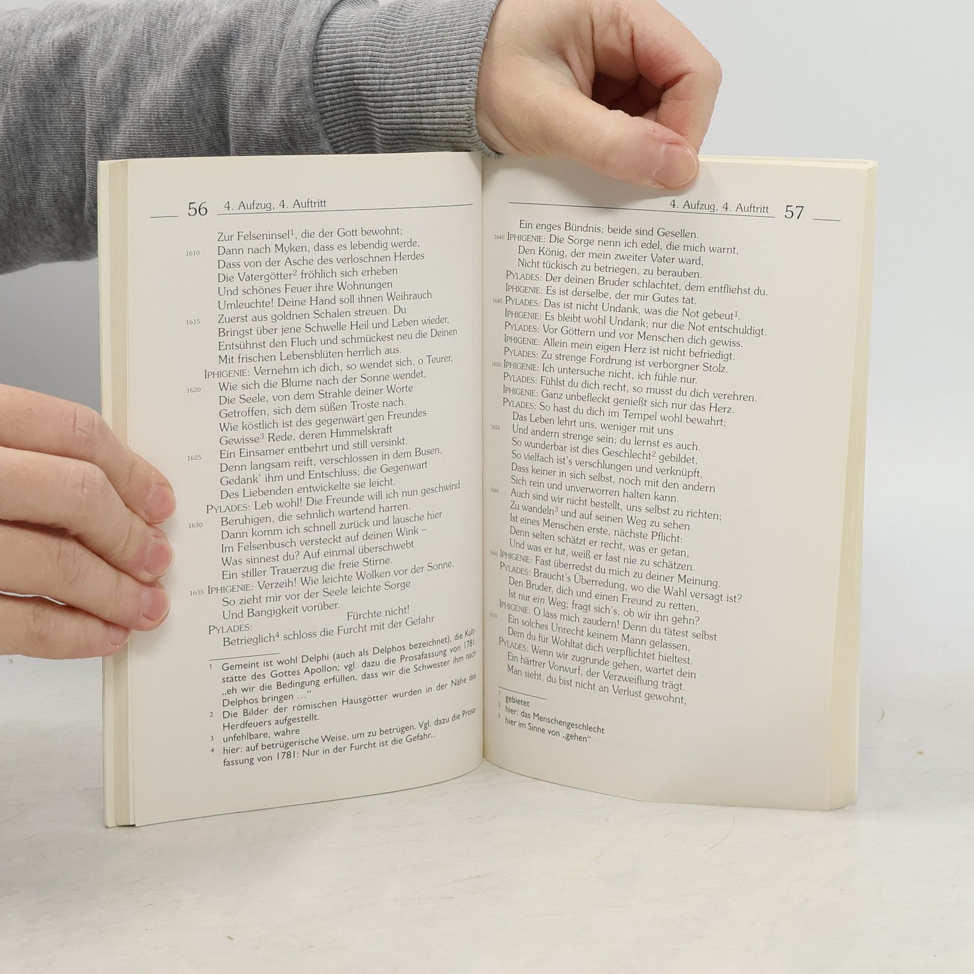Johann Wolfgang von Goethe Iphigenie auf Tauris. Mit Materialien