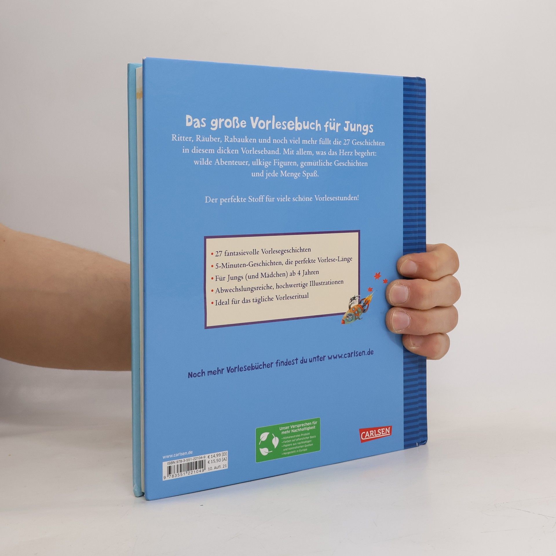 Auteurscollectief Das große Vorlesebuch für Jungs