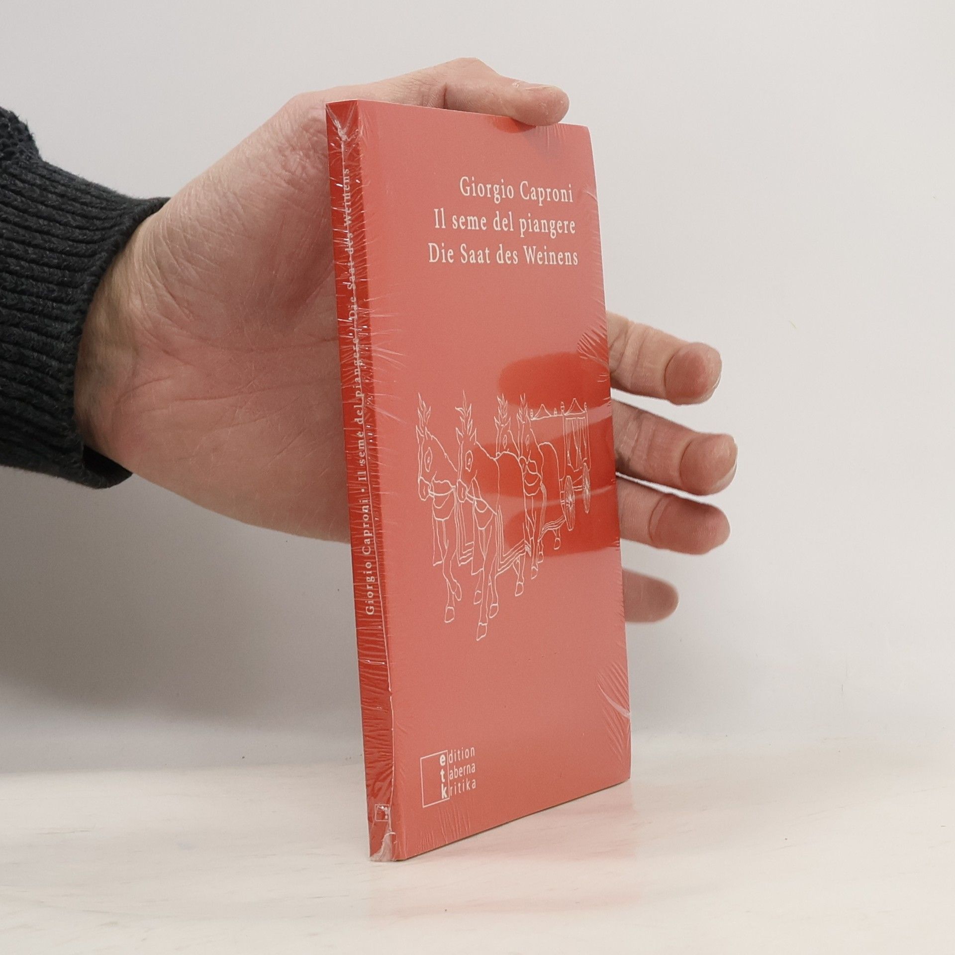 Giorgio Caproni Il seme del piangere