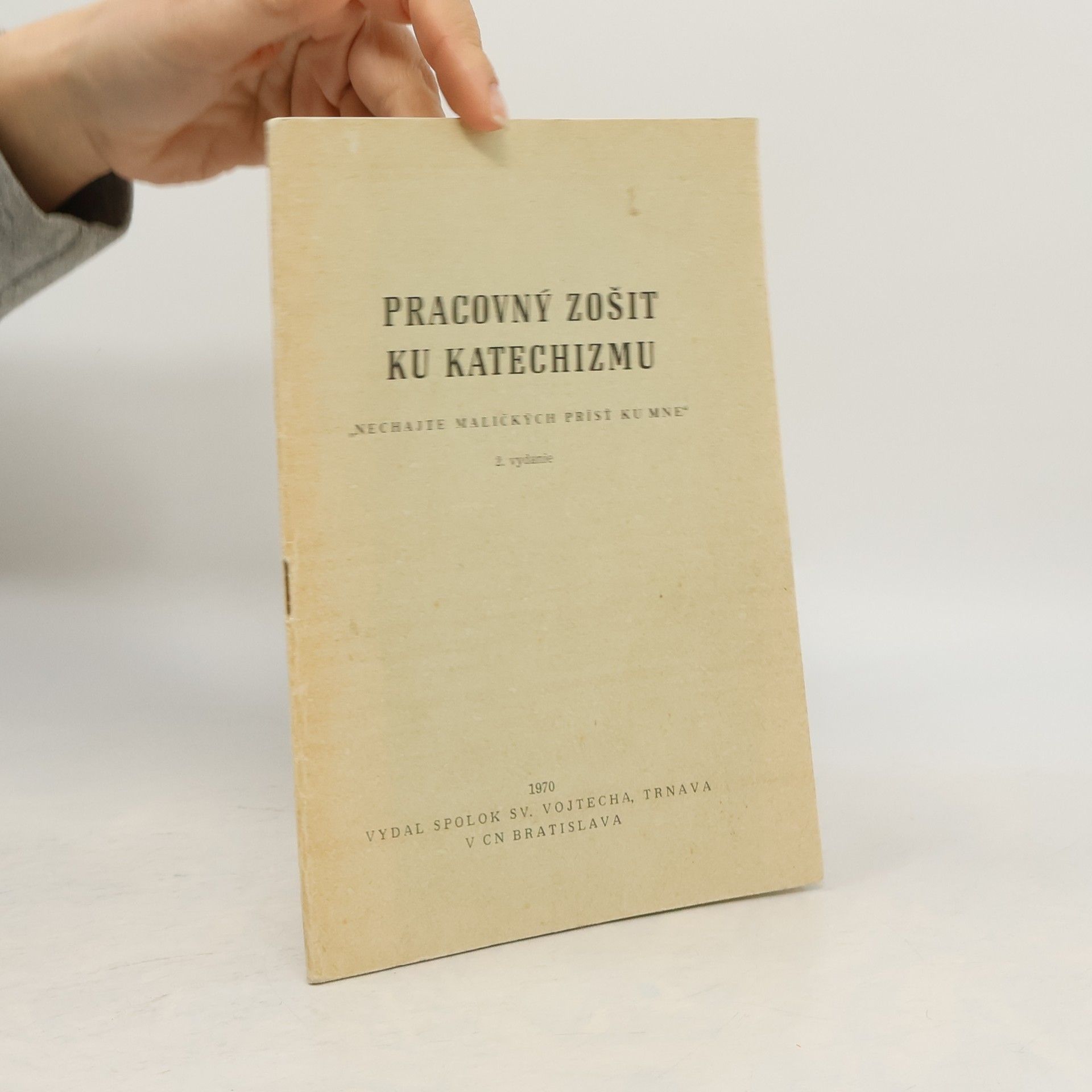 Autorenkollektiv Pracovný zošit ku katechizmu