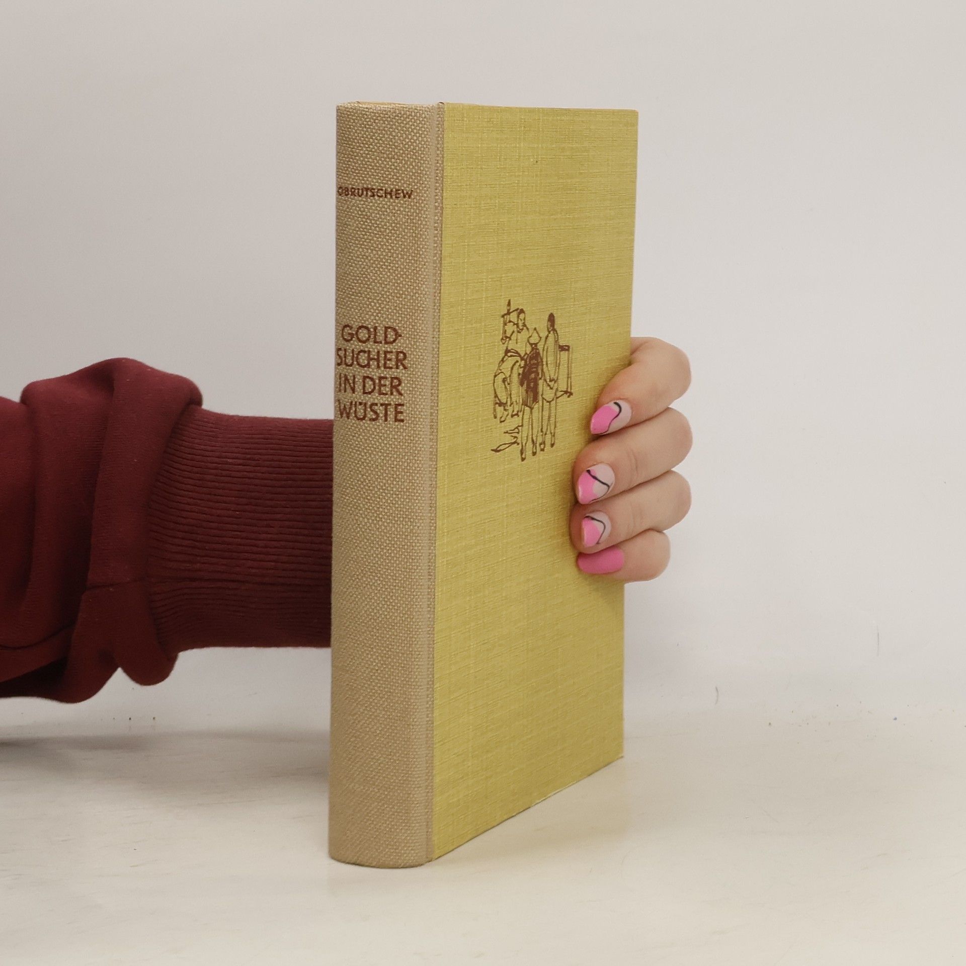 Goldsucher in der Wüste