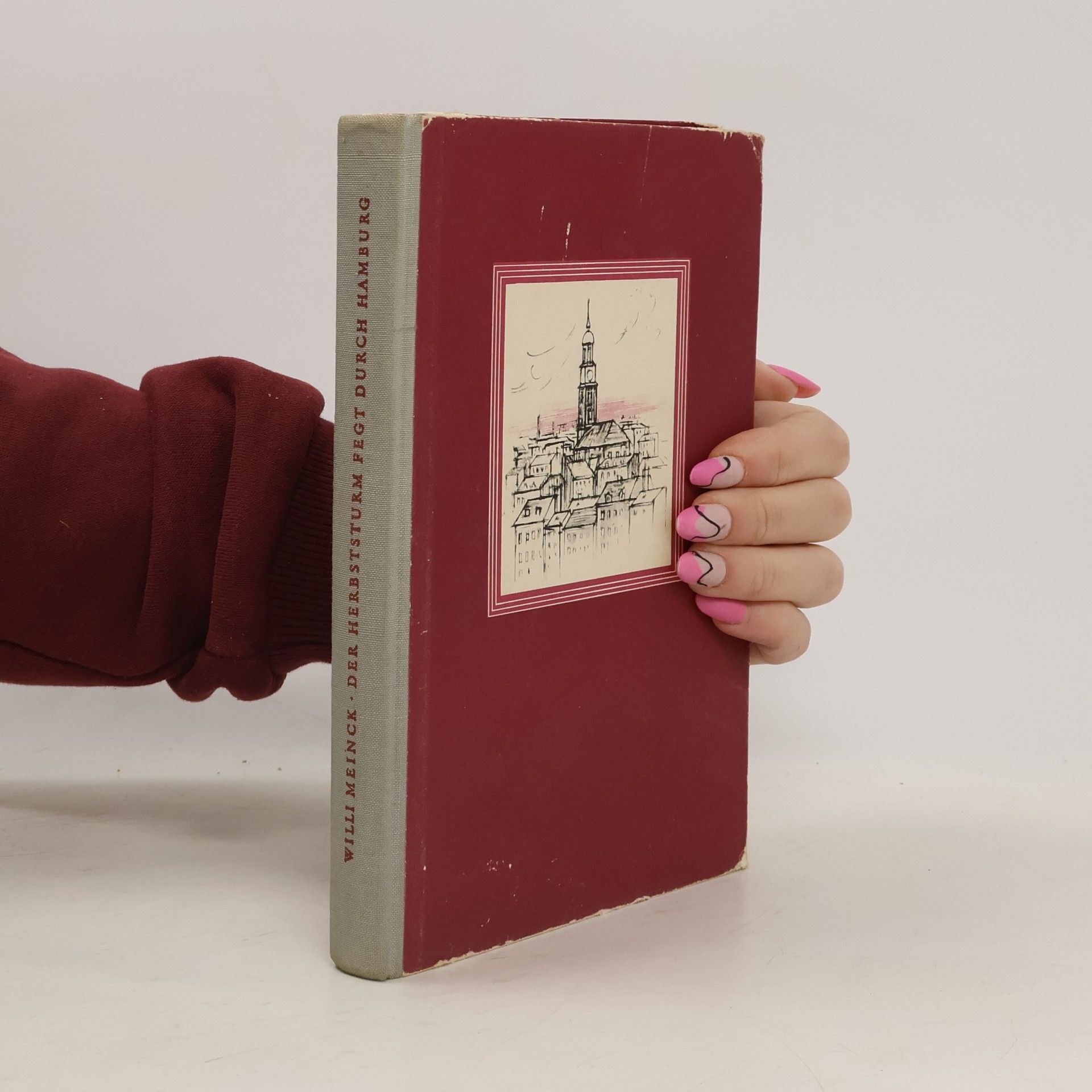 Willi Meinck Der Herbststurm fegt durch Hamburg