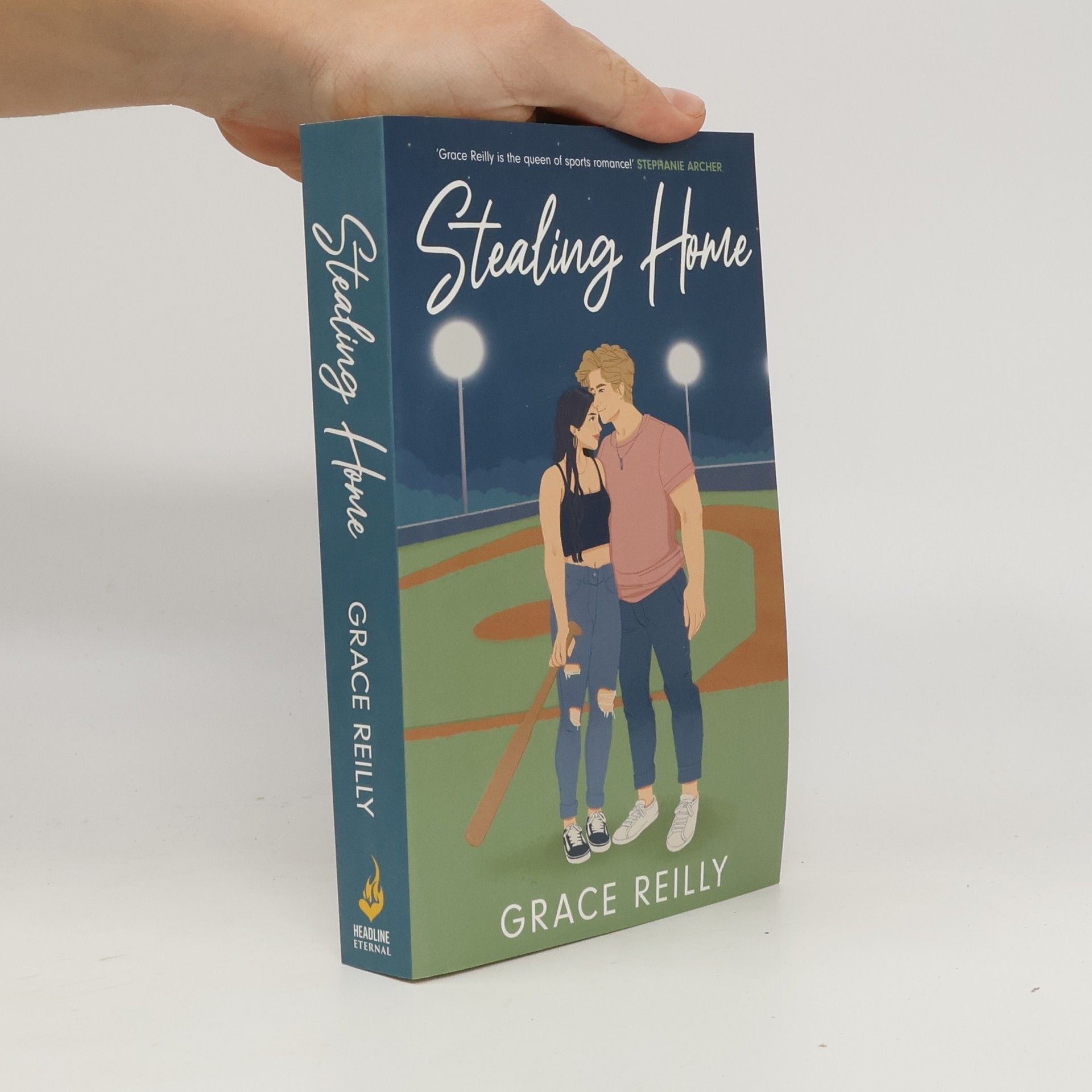 Grace Reilly Stealing Home: The MUST-READ, grumpy sunshine sports romance and TikTok sensation!