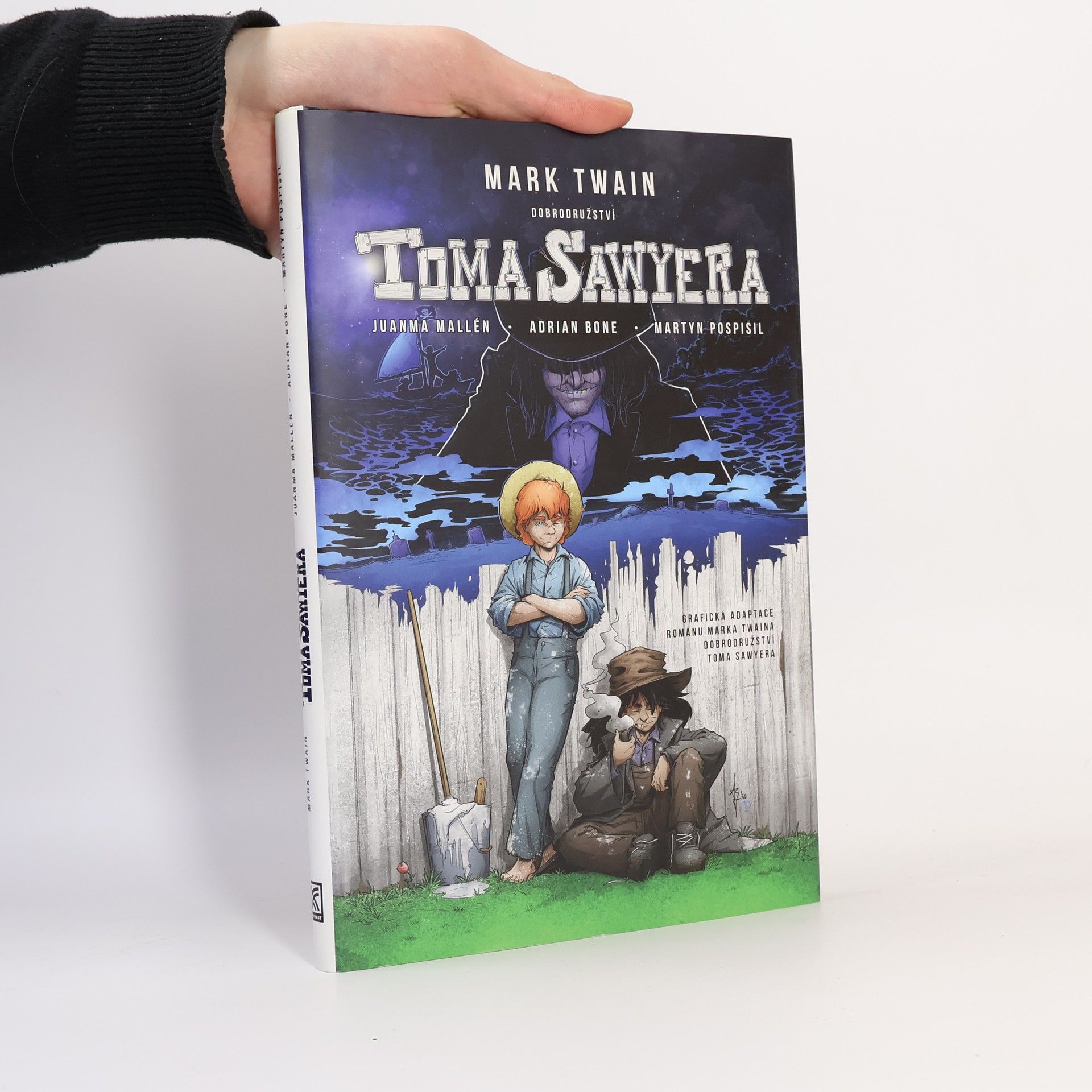 Mark Twain Dobrodružství Toma Sawyera - grafický román