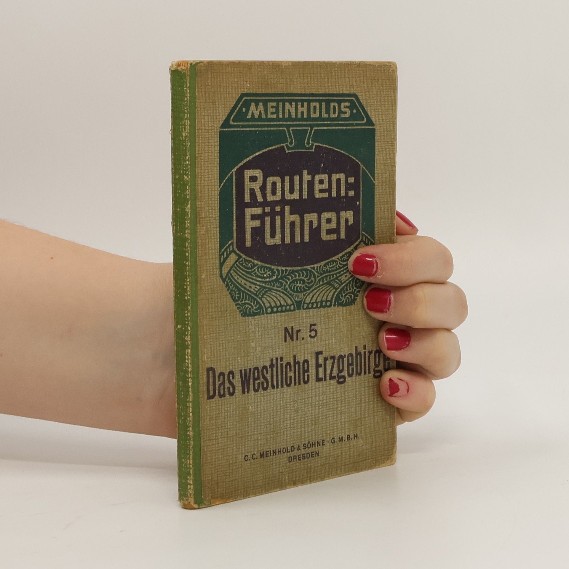 Autorenkollektiv Meinholds Routenführer Nr. 5 Das westliche Erzgebirge