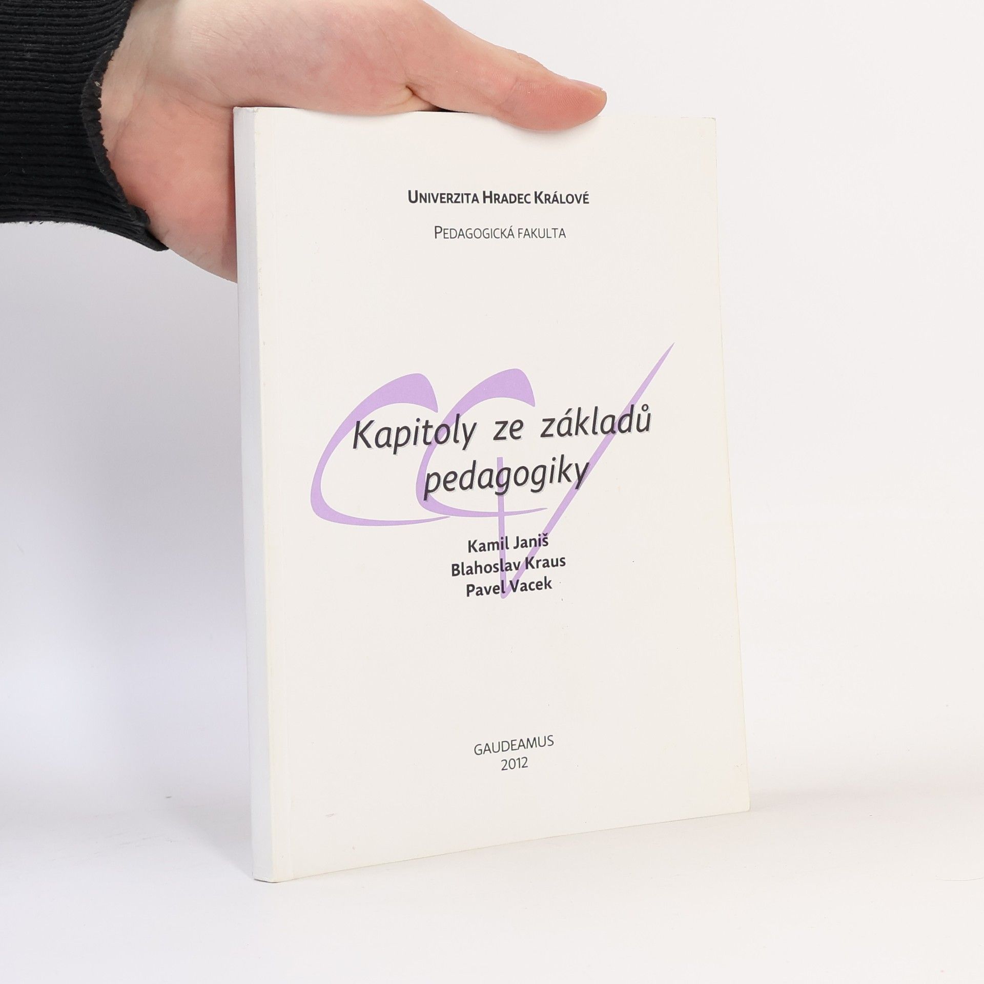 Kapitoly ze základů pedagogiky