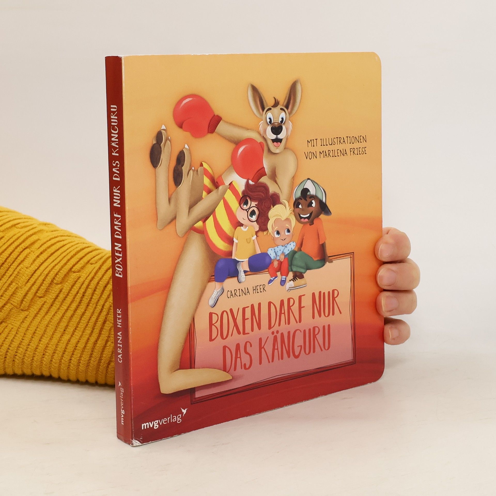 Boxen darf nur das Känguru – Pappbilderbuch. Das erfolgreiche Bilderbuch nun auch als Pappbilderbuch für die Kleinsten!