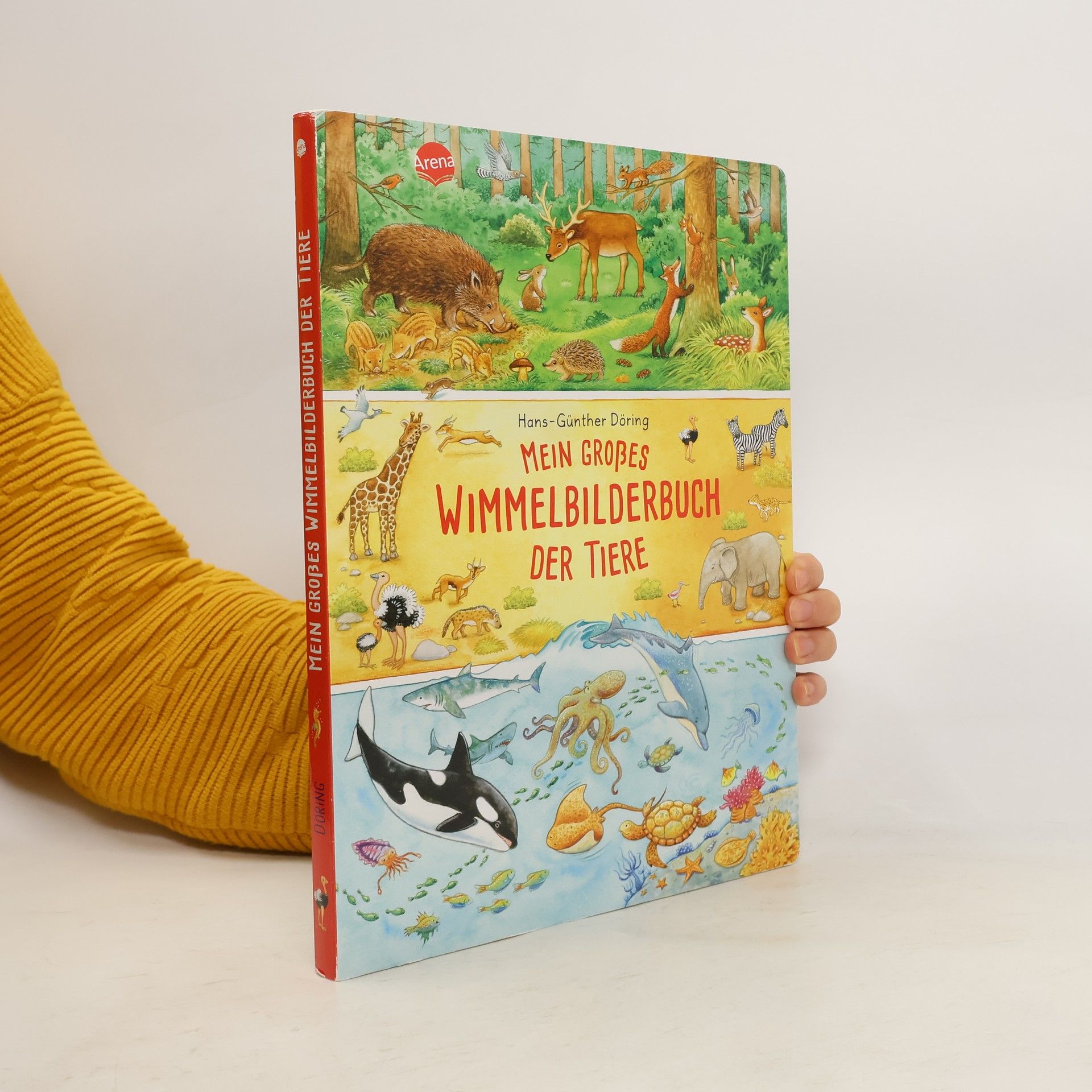 Hans Günther Döring Mein großes Wimmelbilderbuch der Tiere