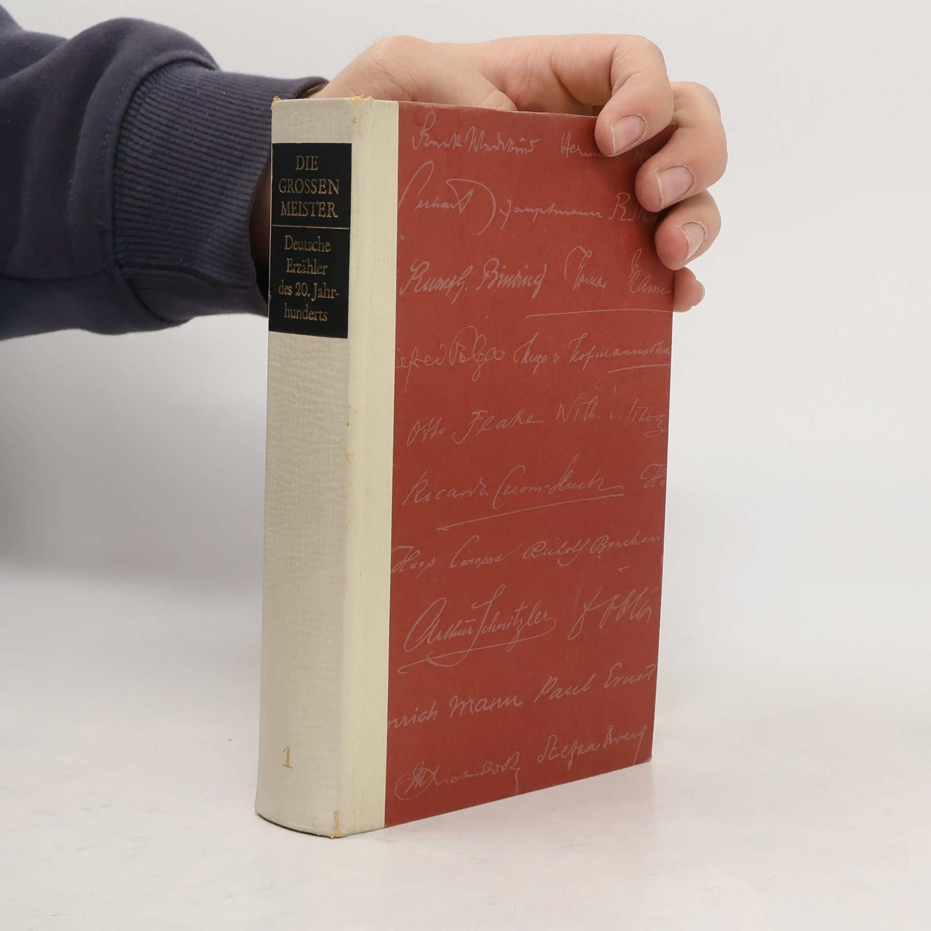 Autores varios Die Grossen Meister I. Deutsche Erzähler des 20. Jahrhunderts