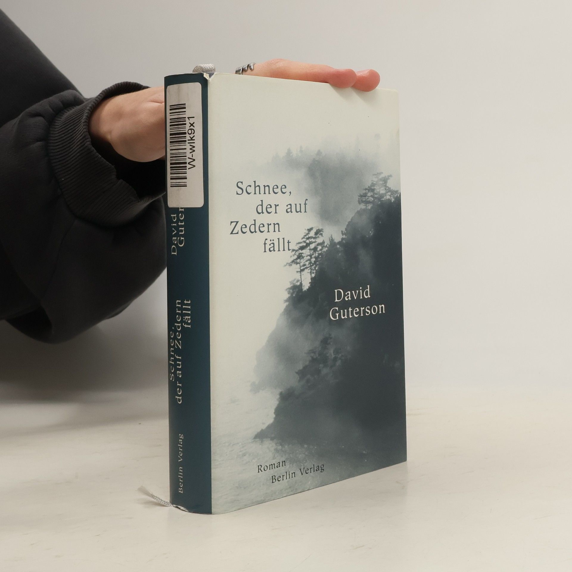 David Guterson Schnee, der auf Zedern fällt