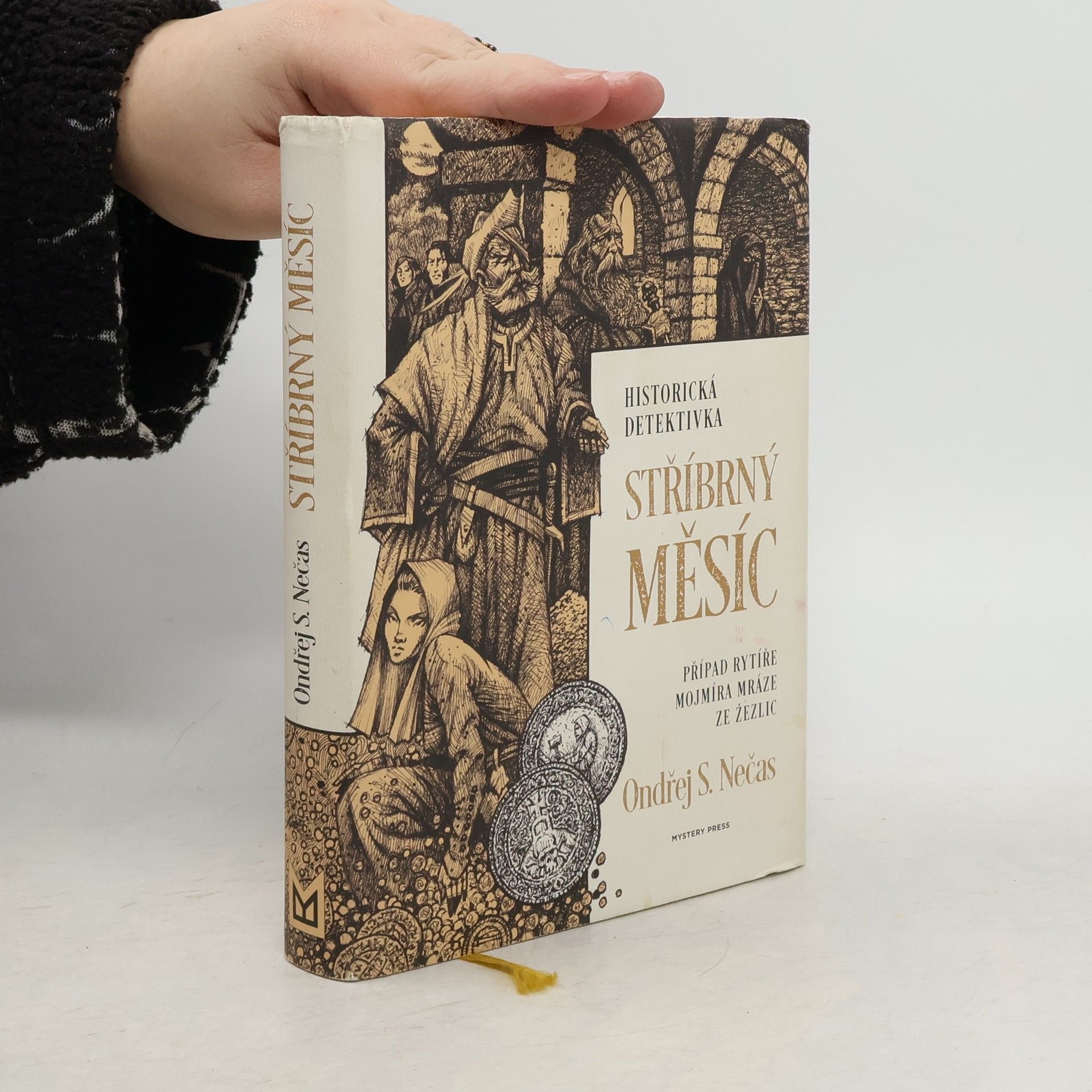 Ondřej Nečas Stříbrný měsíc : případ rytíře Mojmíra Mráze ze Žezlic