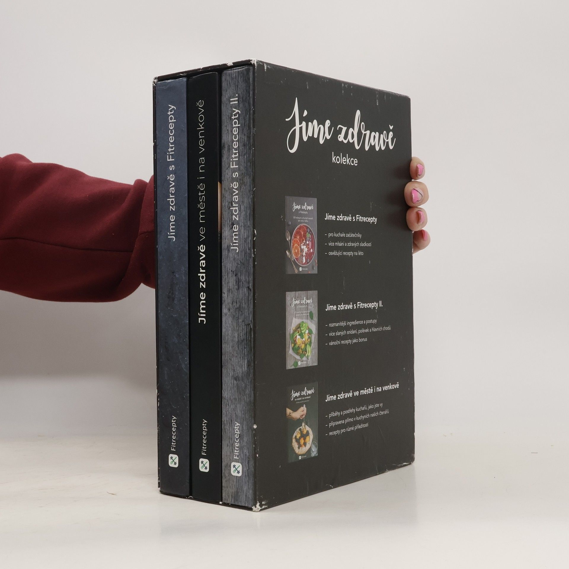 Barbora Hlubučková Jíme zdravě s Fitrecepty I. a II. díl