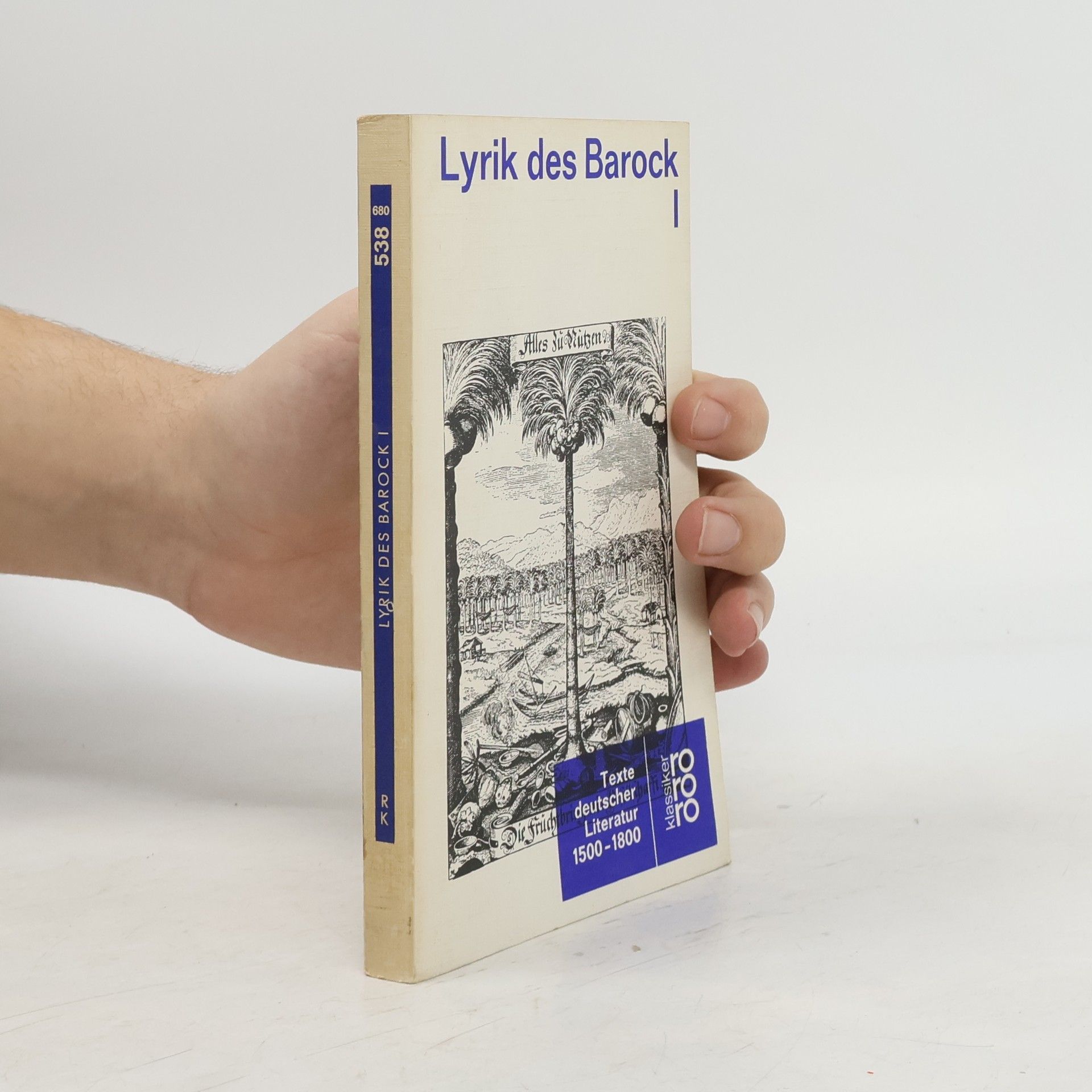 Marian Szyrocki Lyrik des Barock. I