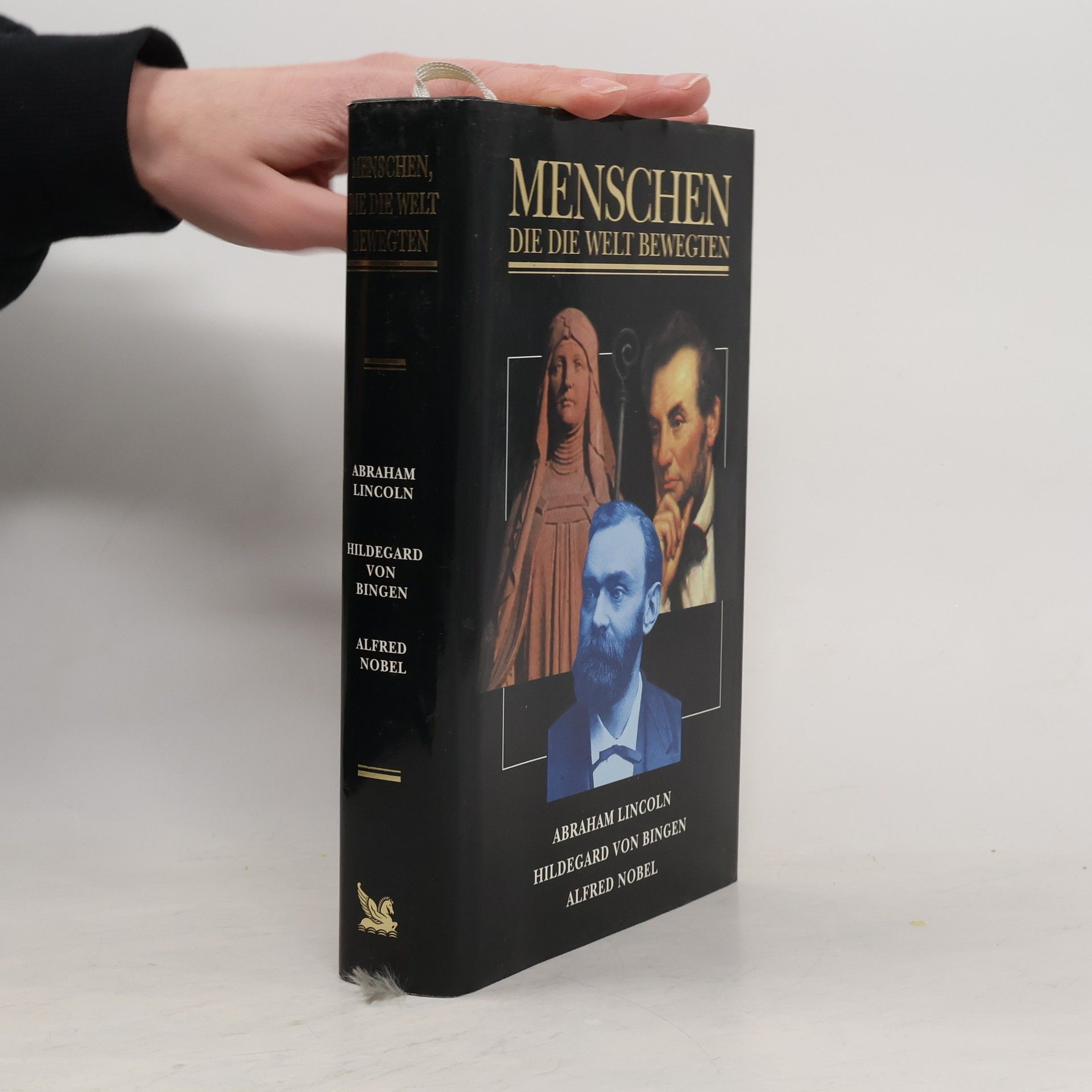 David Herbert Donald Abraham Lincoln. Hildegard von Bingen. Alfred Nobel