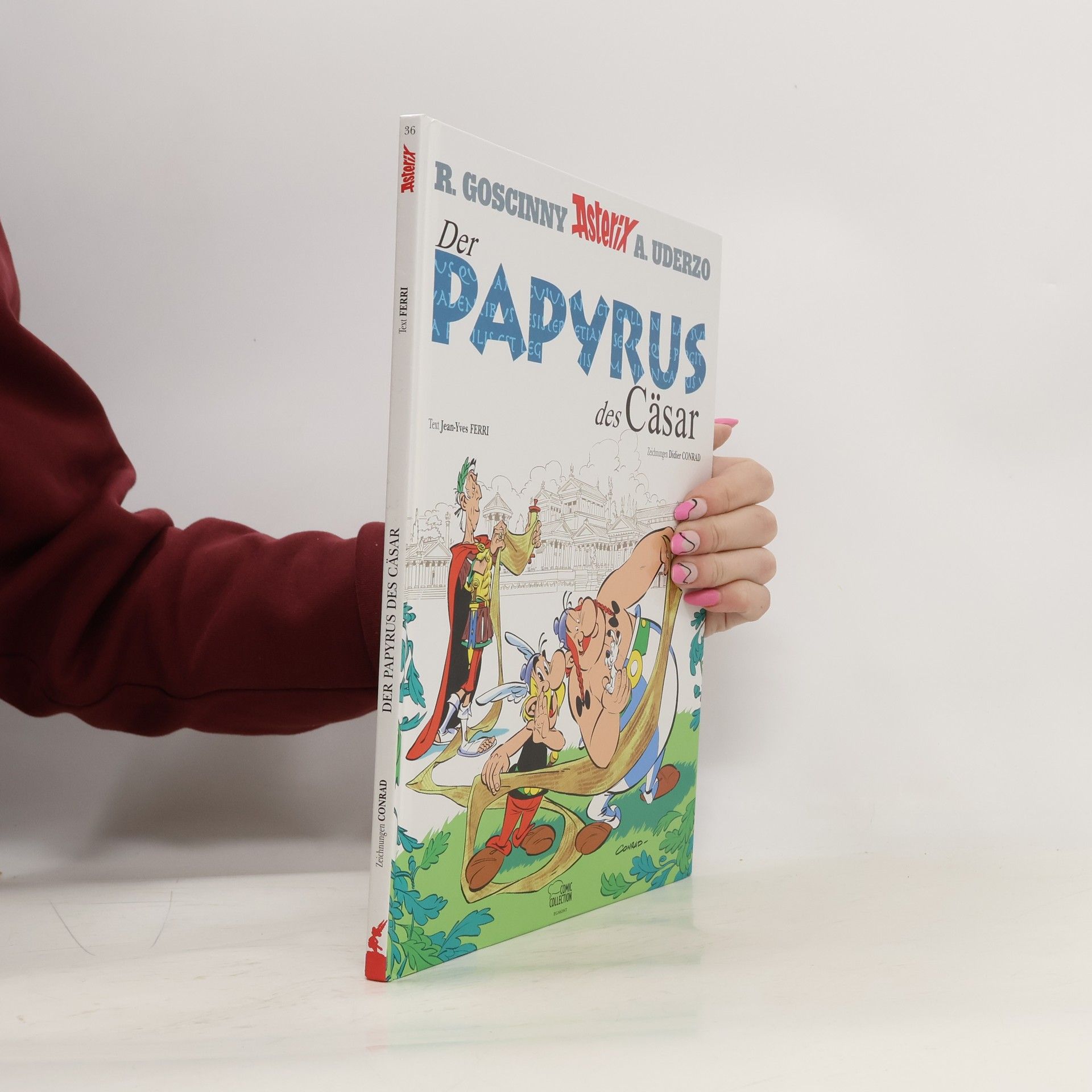 Albert Uderzo Der Papyrus des Cäsar