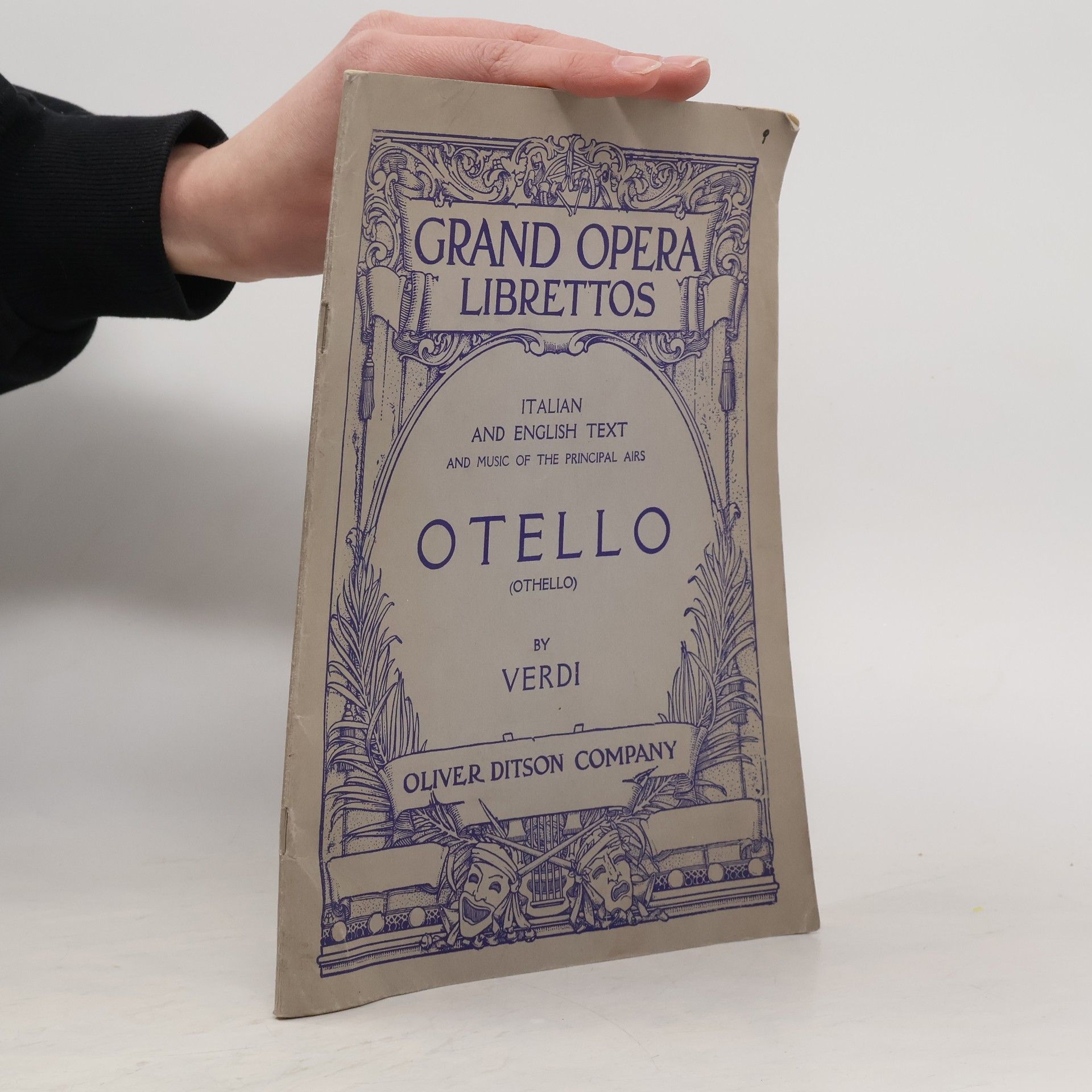 Grand Opera Librettos. Otello
