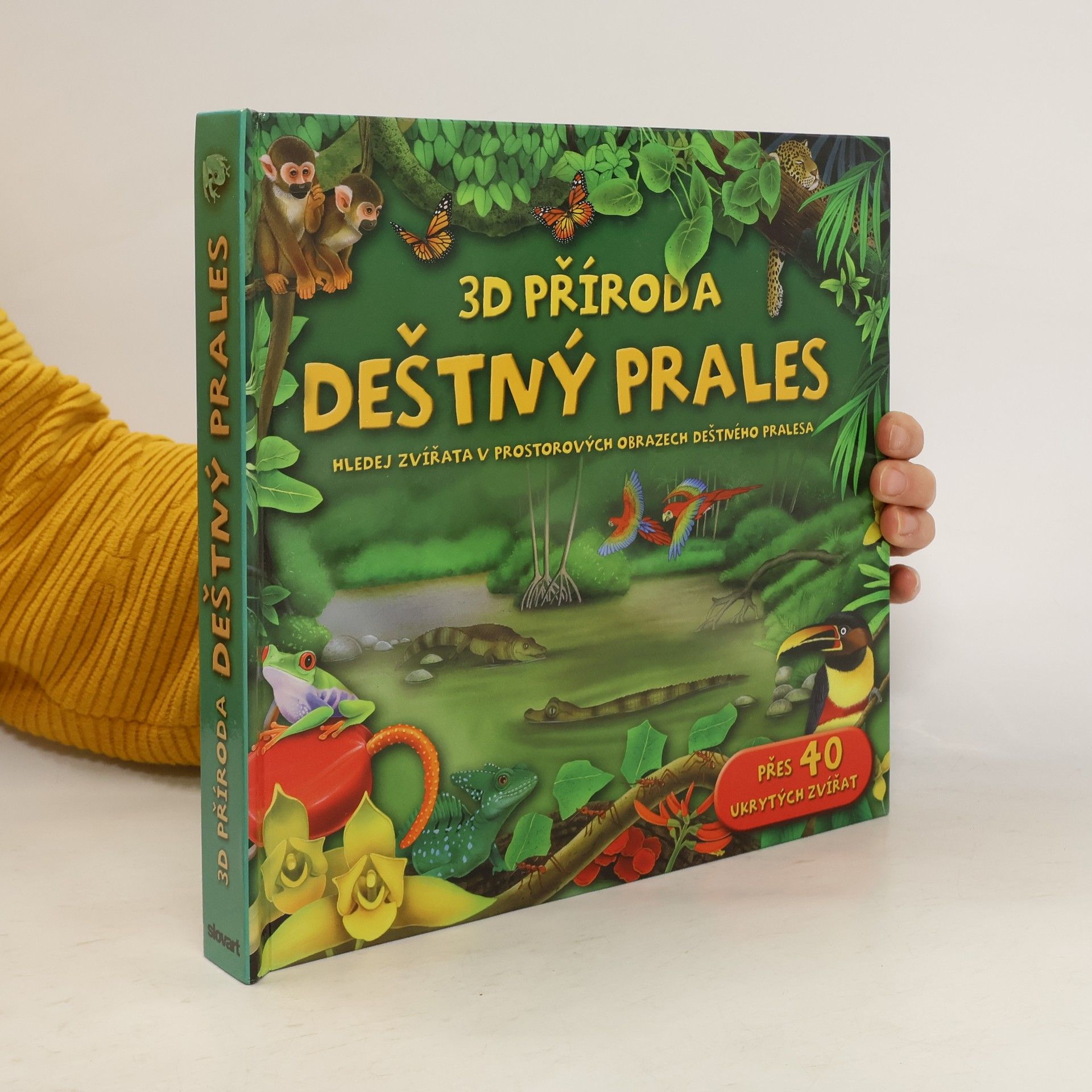 Fiammetta Dogi Deštný prales : hledej zvířata v prostorových obrazech deštného pralesa (pop-up leporelo)