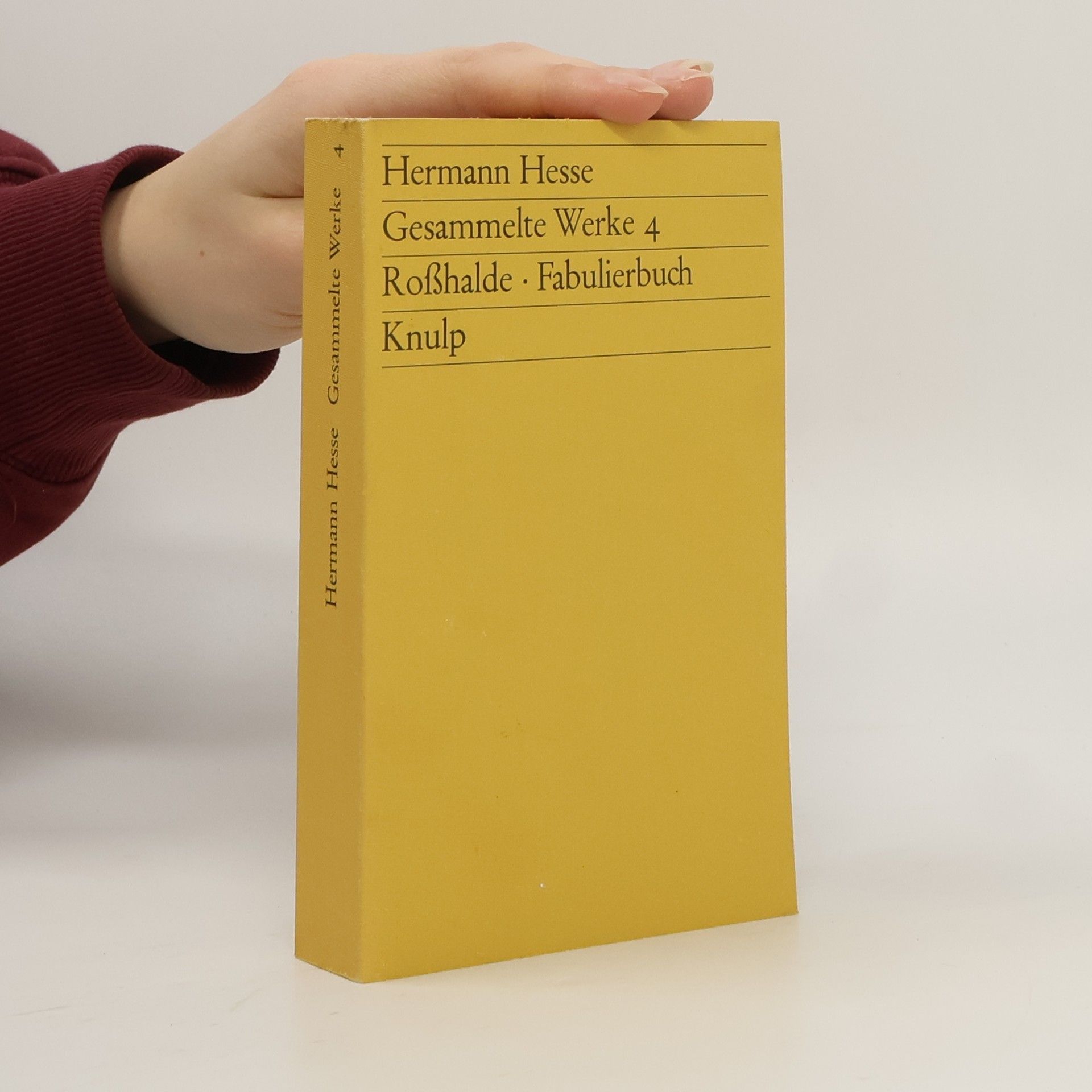 Hermann Hesse Gesammelte Werke 4