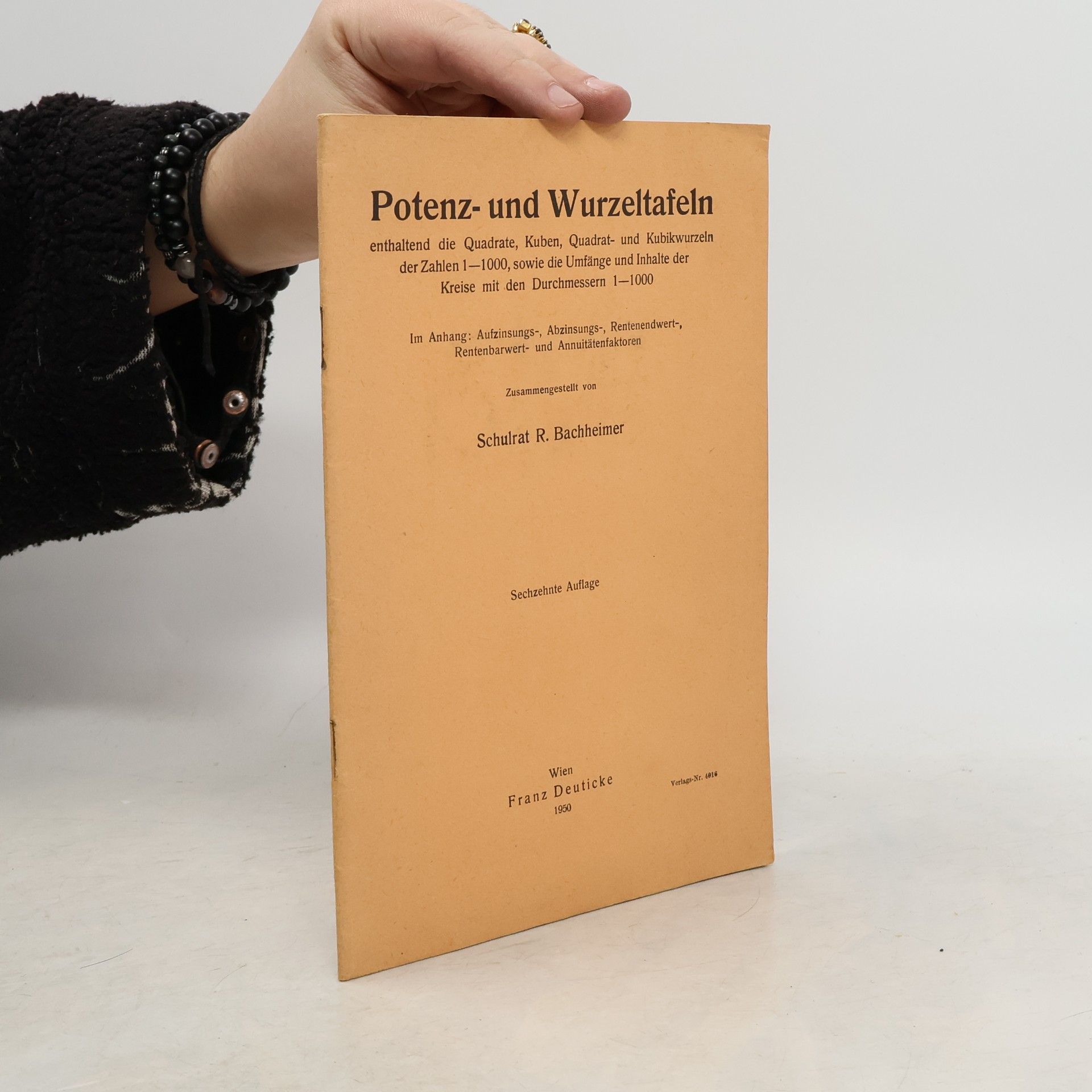 Autorenkollektiv Potenz- und Wurzeltafeln