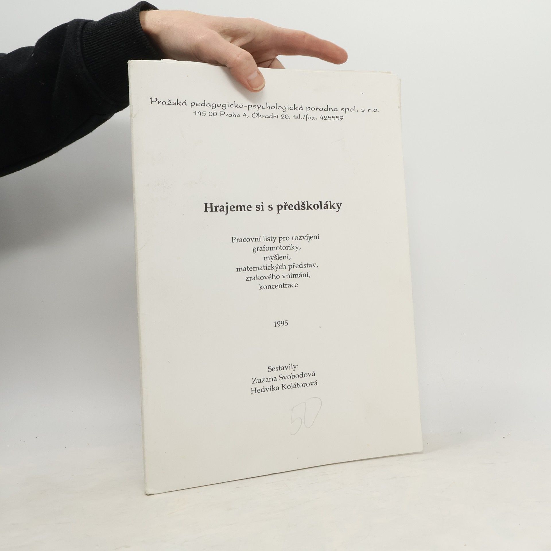 Zuzana Svobodová Hrajeme si s předškoláky