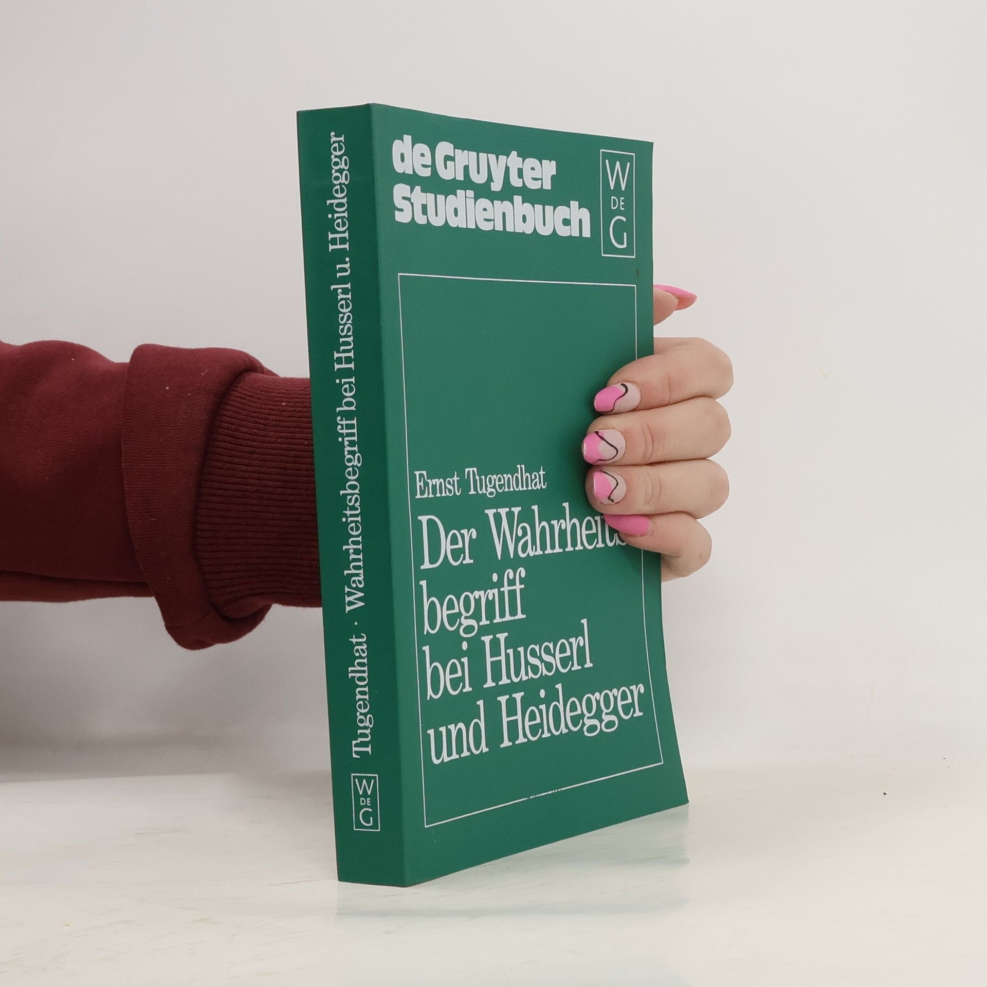 Ernst Tugendhat Der Wahrheitsbegriff bei Husserl und Heidegger