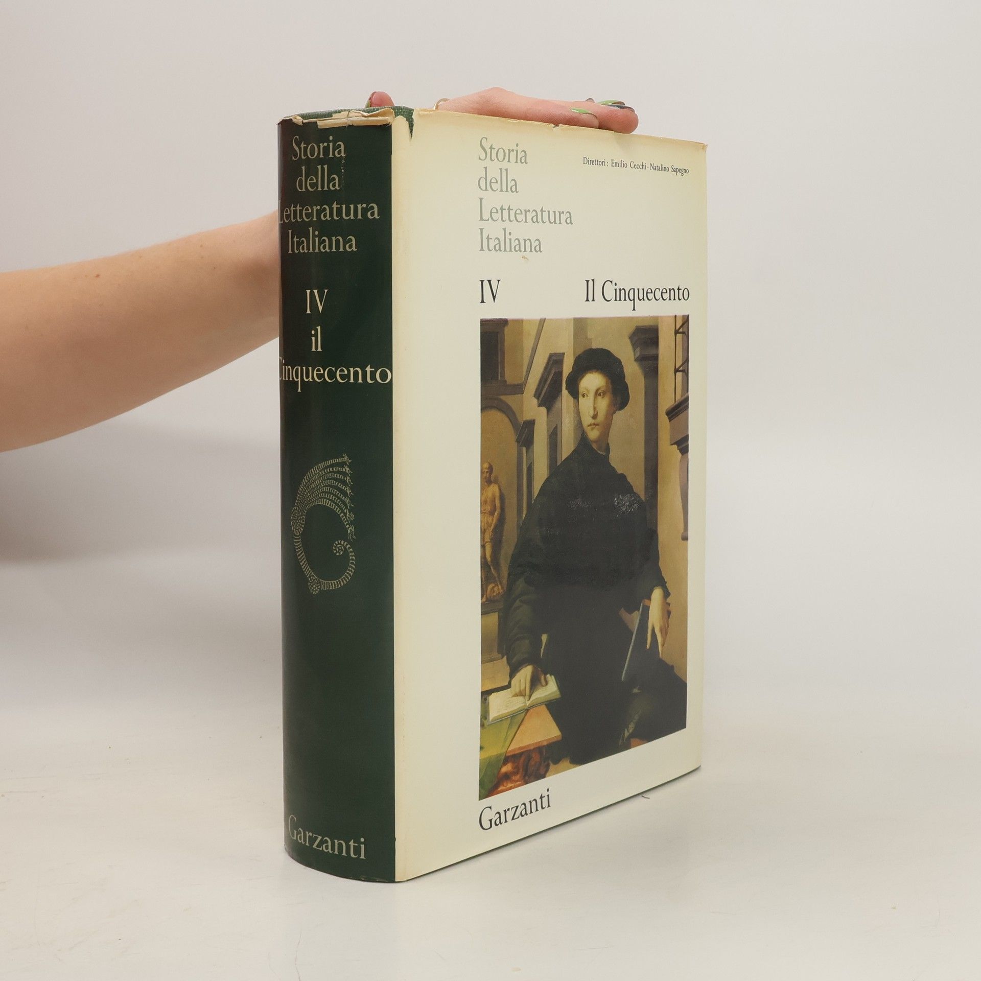 Emilio Cecchi Storia della Letteratura Italiana V. Il Cinquecento