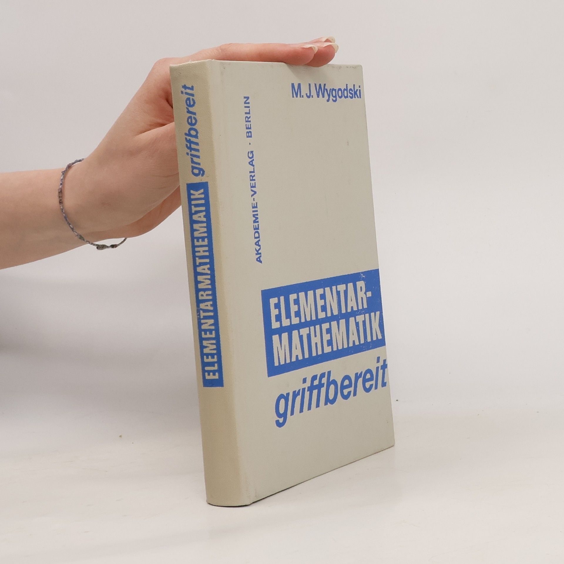 M. J. Wygodski Höhere Mathematik Griffbereit