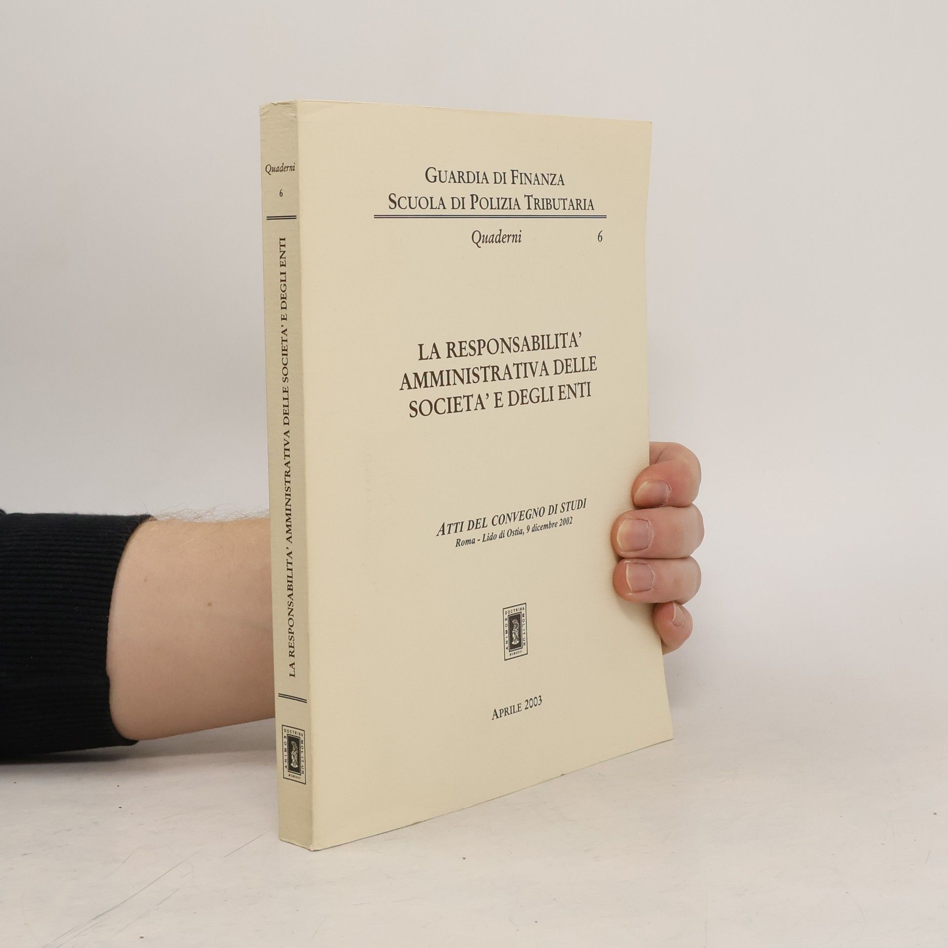 Andrea Perini La responsabilità amministrativa delle società e degli enti