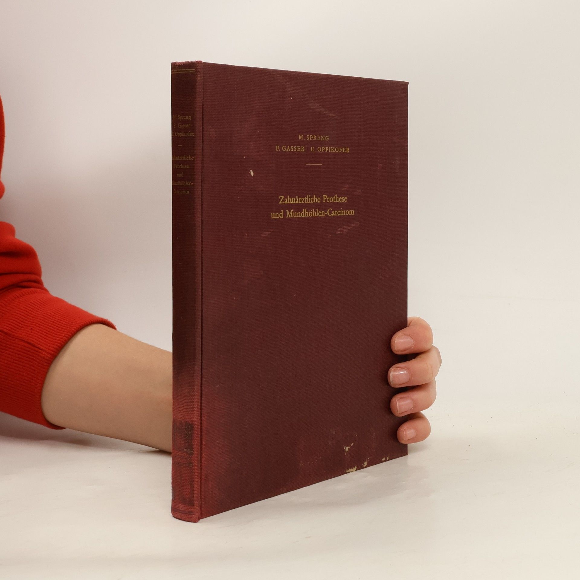 Various authors Zahnärztliche Prothese und Mundhöhlen-Carcinom