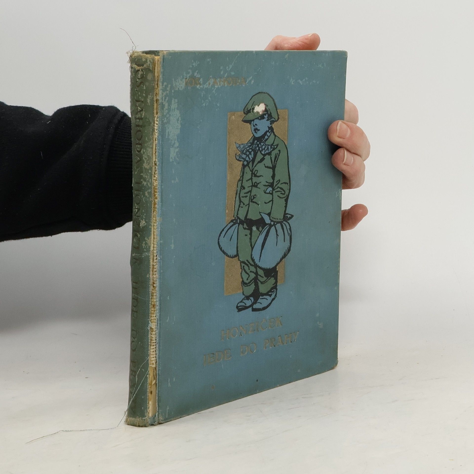 Josef Jahoda Honzíček jede do Prahy. Luciper z města