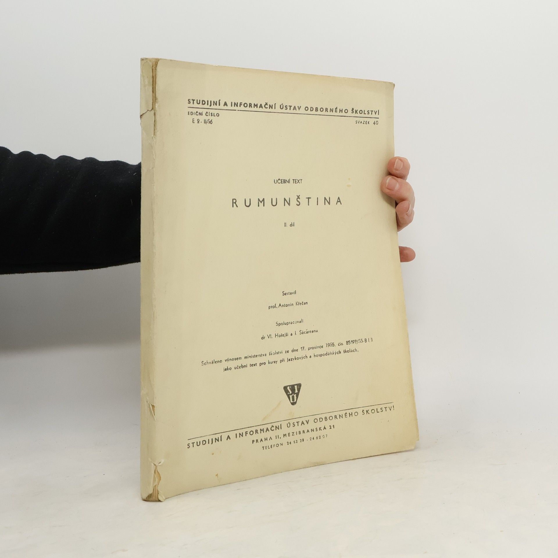 Antonín Křečan Rumunština